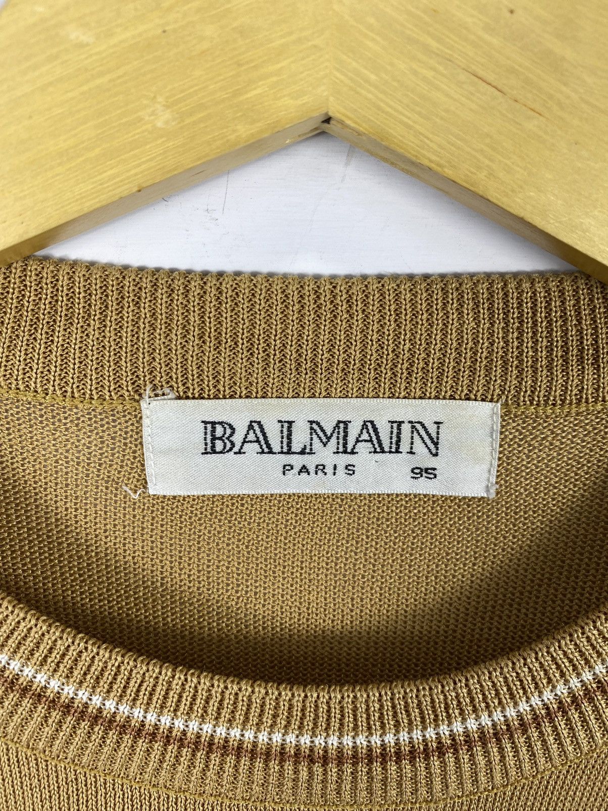 Balmain “RARE” Vintage Logo Balmain Shirt Size US M / EU 48-50 / 2 - 4 Thumbnail