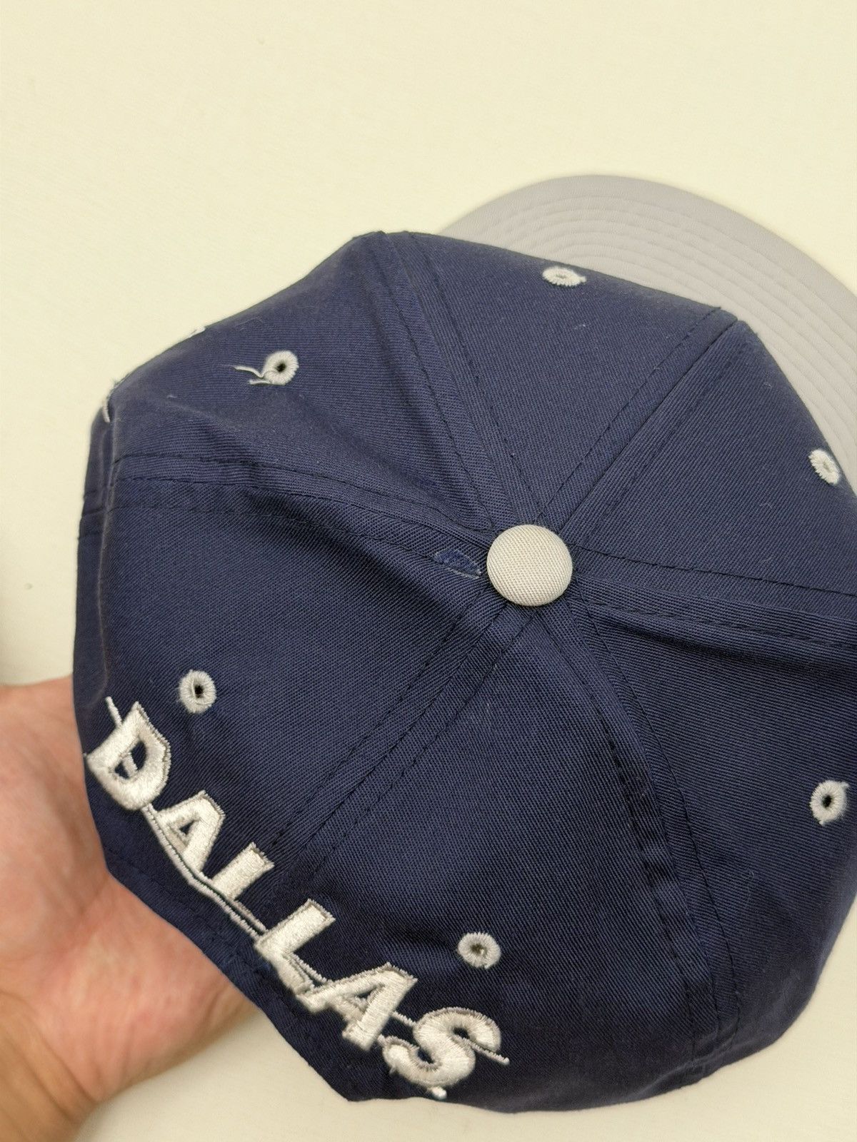 NFL Vintage 90s Dallas Cowboys Back Script NFL Snapback Hat Size ONE SIZE - 10 Thumbnail