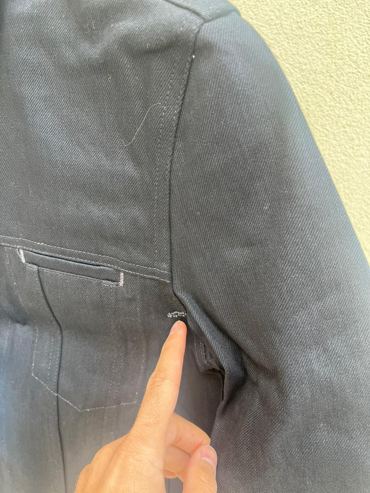 Acne Studios Pass Denim Jacket in Black Size US S / EU 44-46 / 1 - 10 Thumbnail