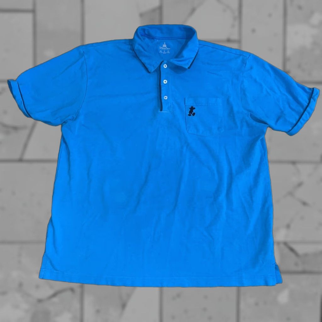 Disney Disney Parks Polo Mens XXL Blue Disney Parks Size US XXL / EU 58 / 5 - 1 Thumbnail