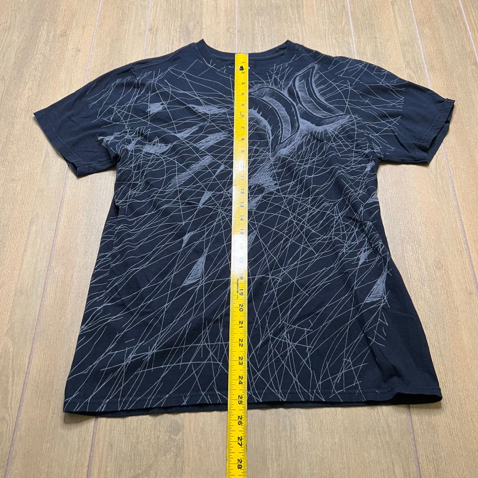 Hurley Y2K Hurley men's Sz M t-shirt in black graphic print 2000s Size US M / EU 48-50 / 2 - 4 Thumbnail