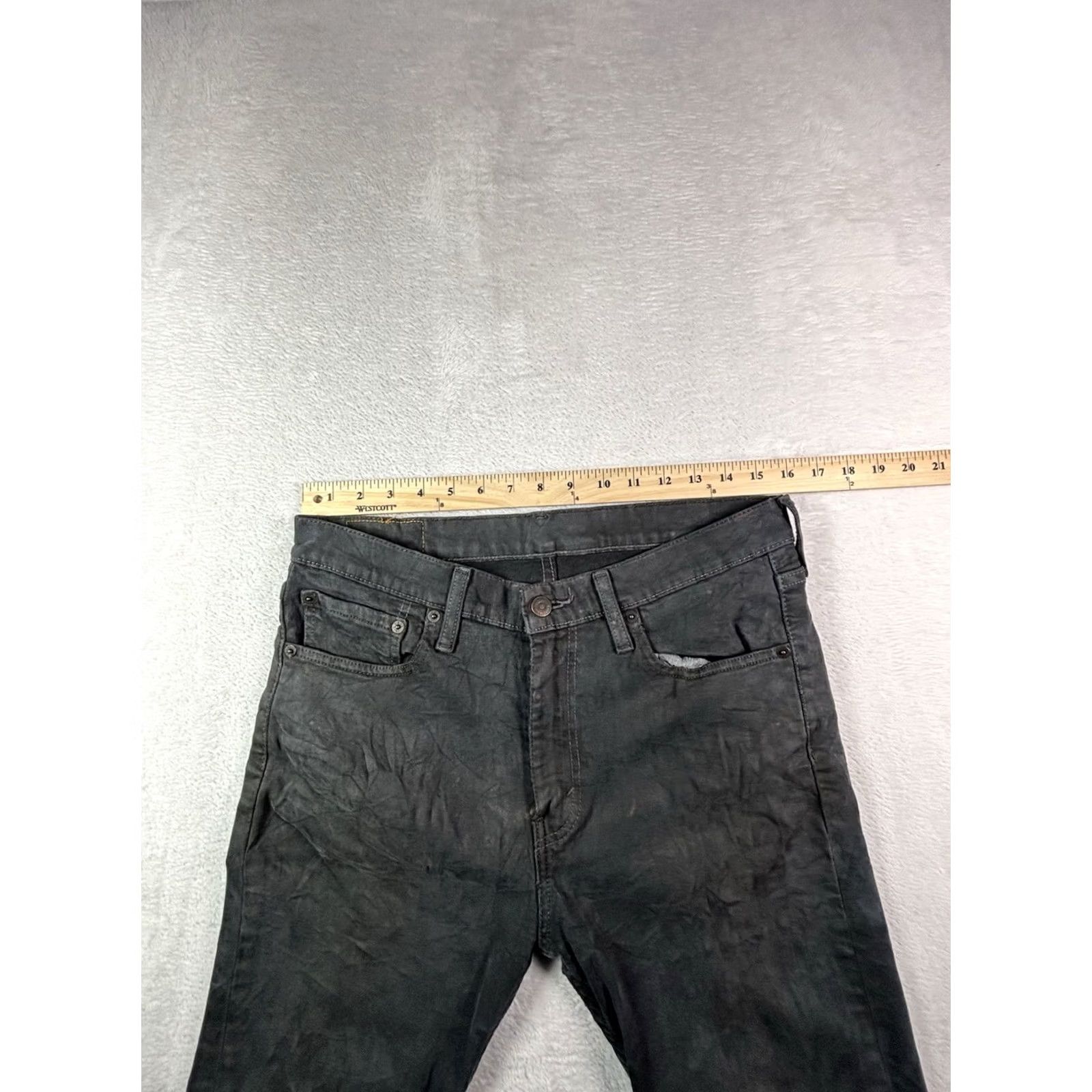 Levi's Levi's 510 Jeans Black Skinny Fit Denim Size 33x30 Mens Size US 33 - 7 Thumbnail