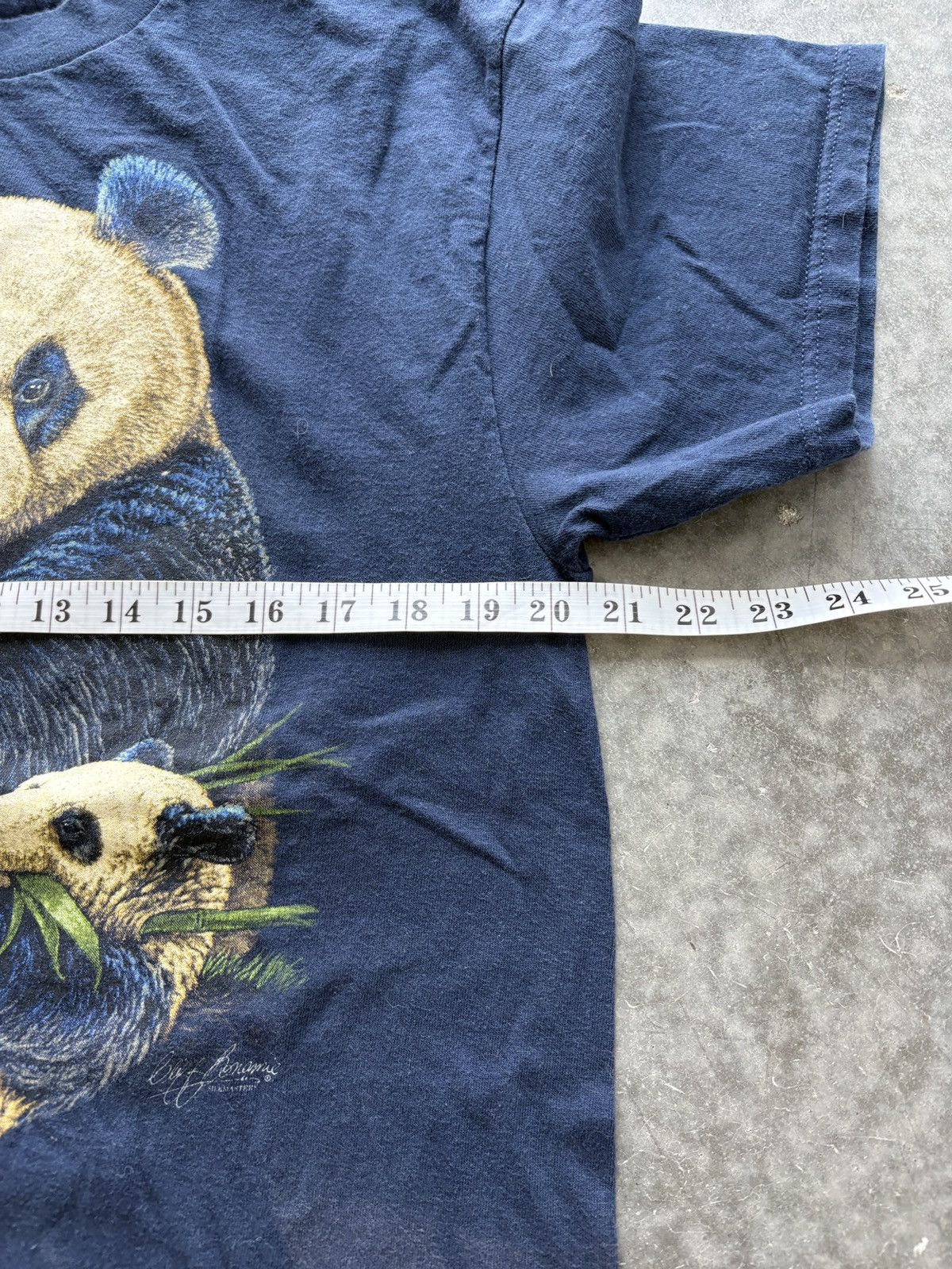 Vintage Vintage 90s Giant Panda Graphic Tee Size US L / EU 52-54 / 3 - 6 Thumbnail