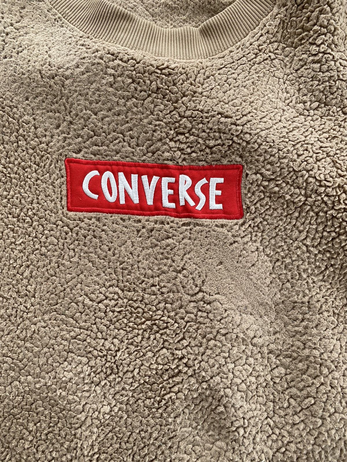 Converse VINTAGE CONVERSE FLEECE BOX LOGO SWEATSHIRT Size US M / EU 48-50 / 2 - 2 Thumbnail