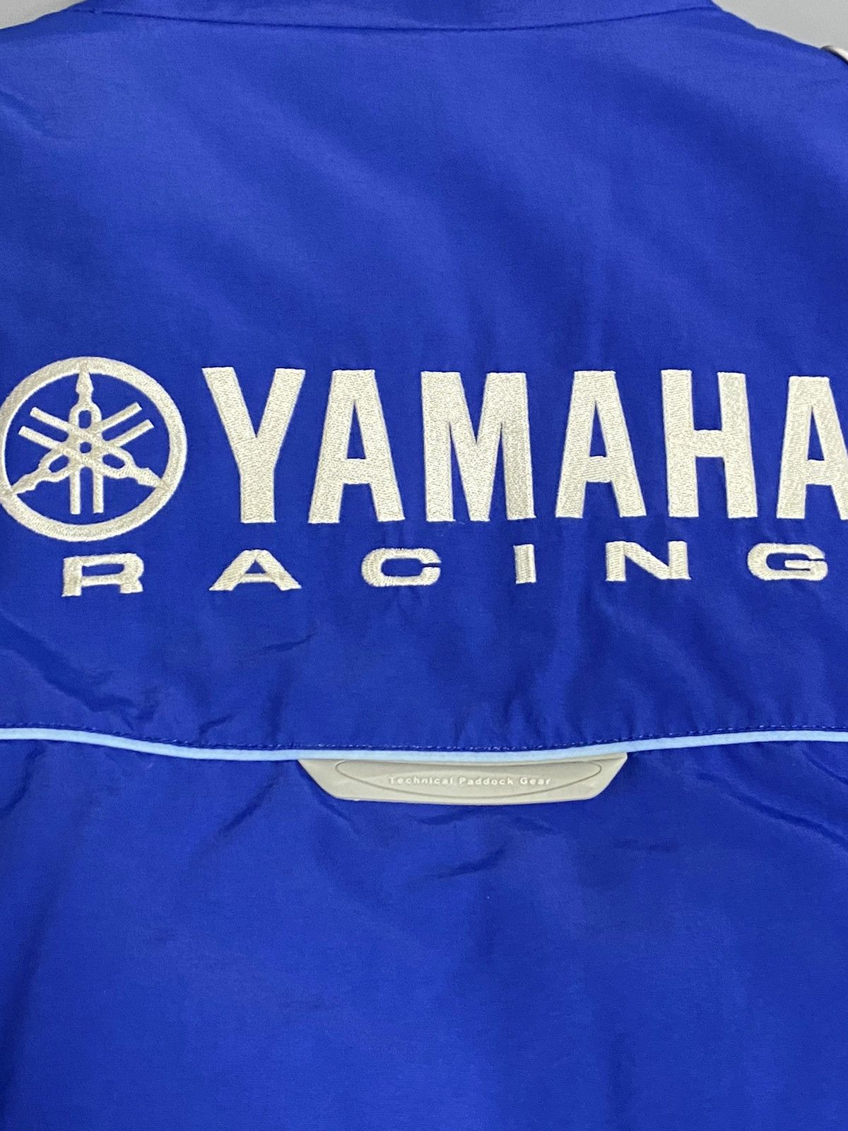 Yamaha VTG Yamaha Racing Padded Bomber Jacket Blue Moto Size Men XL Size US XL / EU 56 / 4 - 16 Thumbnail