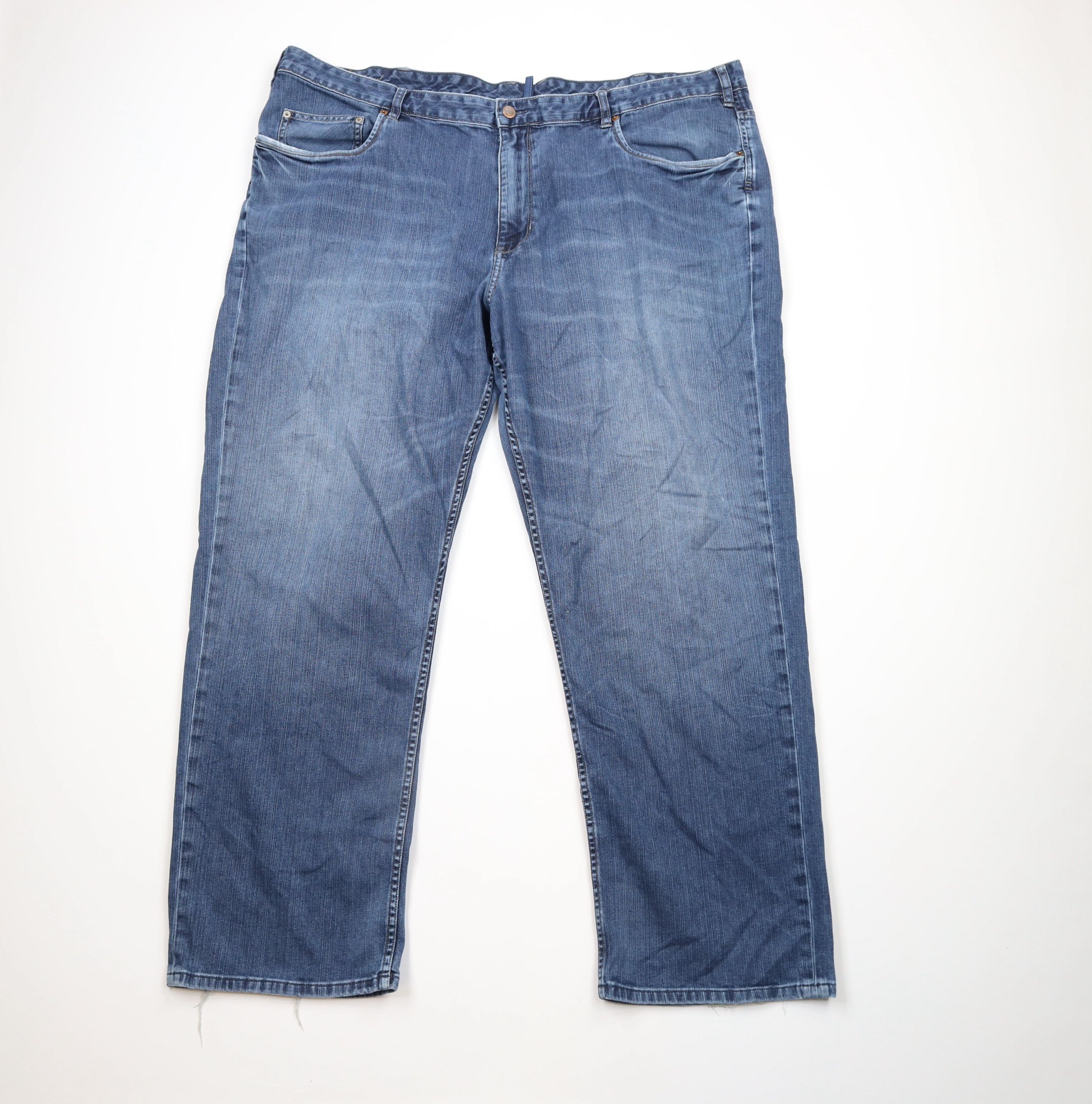Tommy Bahama × Vintage Vintage Tommy Bahama Wide Leg Denim Jeans Stretch Cotton Size US 44 / EU 60 - 1 Thumbnail