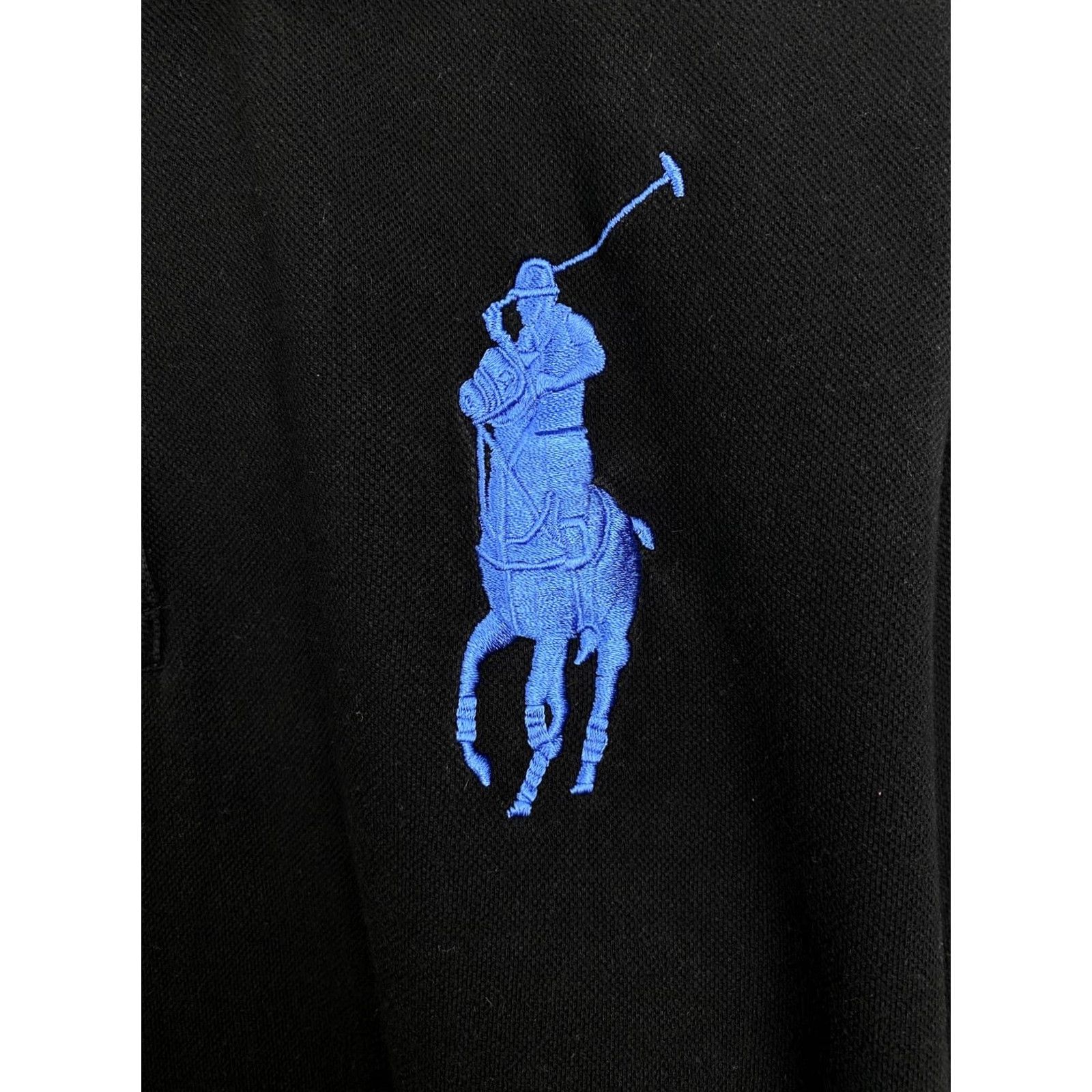 Ralph Lauren VINTAGE Ralph Lauren Polo Milano Italy Long Sleeve XL/XXL Black 90s Mens Polo Size US XL / EU 56 / 4 - 6 Thumbnail