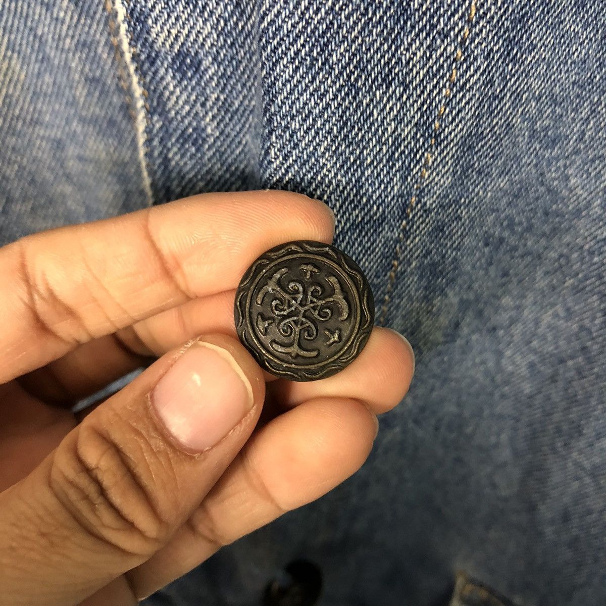 Japanese Brand 📌Vintage Chore Denim Jacket Blanket Faded Glory I Size S / US 4 / IT 40 - 17 Thumbnail