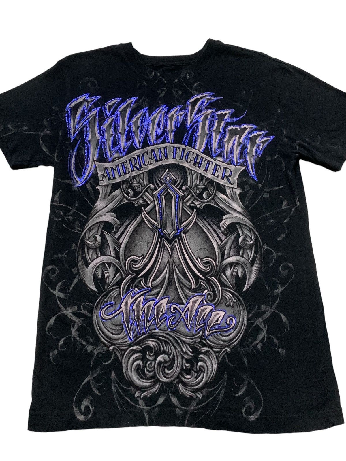 Affliction Silver Star American Fighter MMA Elites Tshirt
