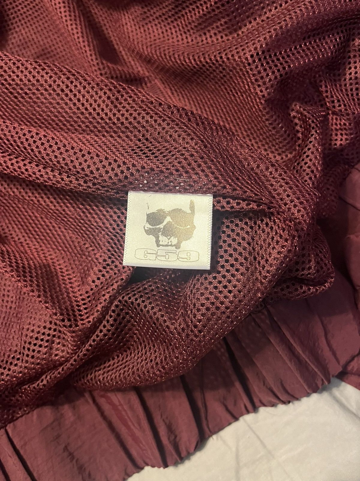 G59 Records G59 Records “NOT BIG ON SPORTS” jacket burgundy Size US L / EU 52-54 / 3 - 5 Thumbnail