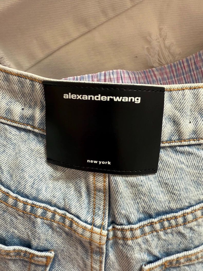 Alexander Wang Alexander Wang Washed Classic Denim Shorts- Size 27" / US 4 / IT 40 - 4 Thumbnail