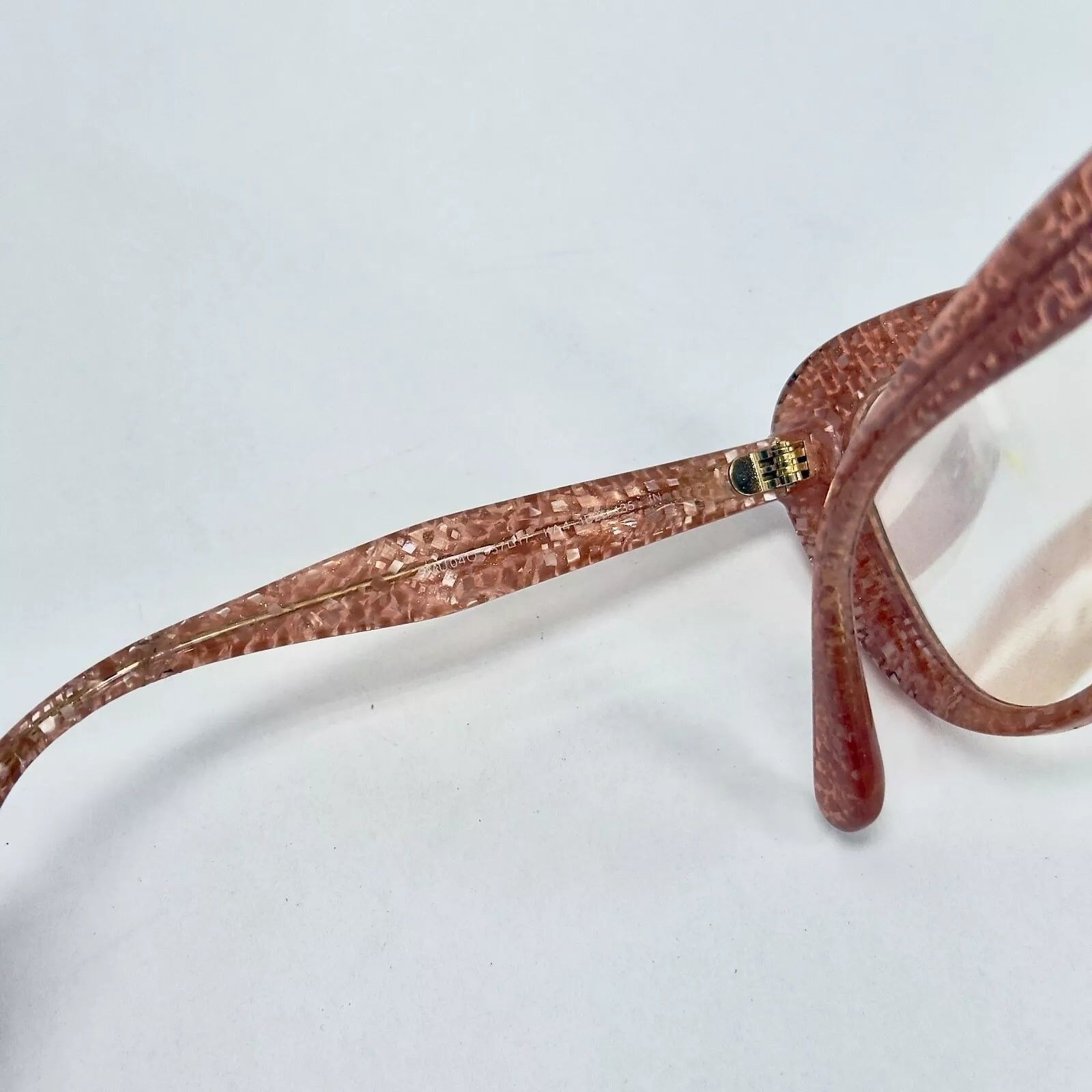 Miu Miu MIU MIU NOIR 04O Orange Apple Glitter Sequin SMU04O Size ONE SIZE - 8 Thumbnail