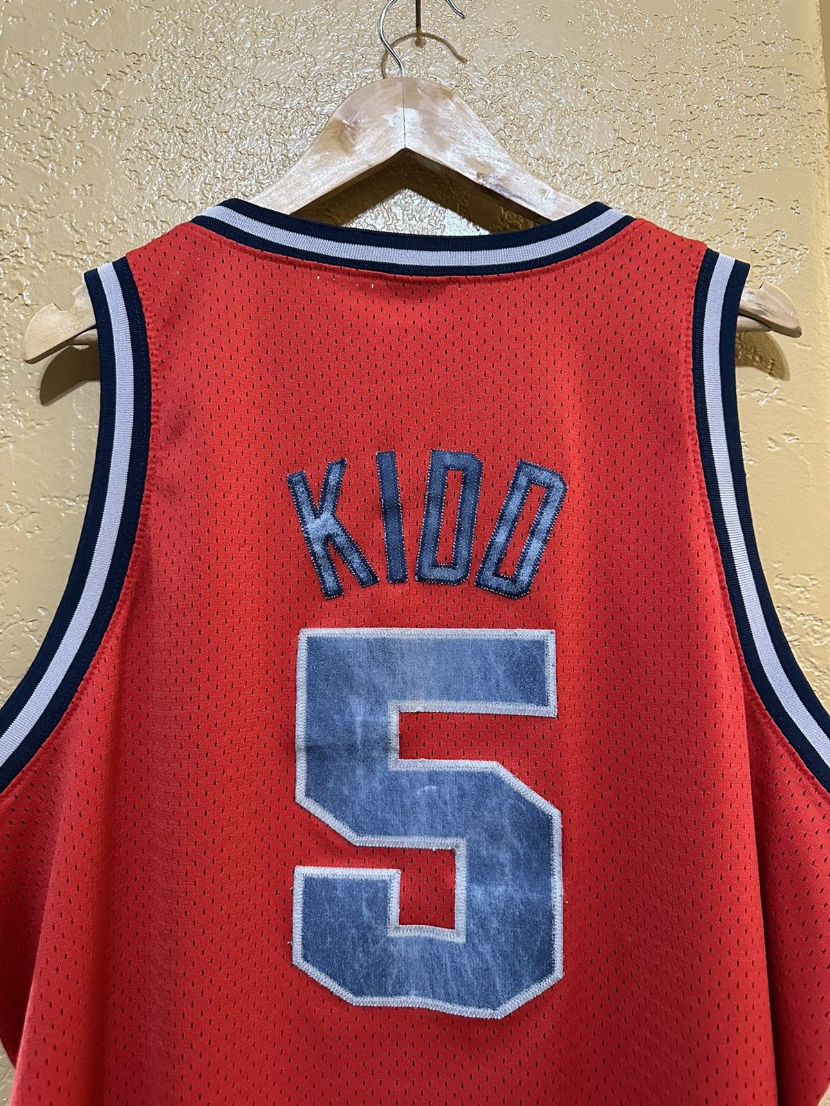 NBA × Nike × Vintage Vintage New Jersey Nets Jason Kidd Nike Jersey XXL Size US XXL / EU 58 / 5 - 5 Thumbnail