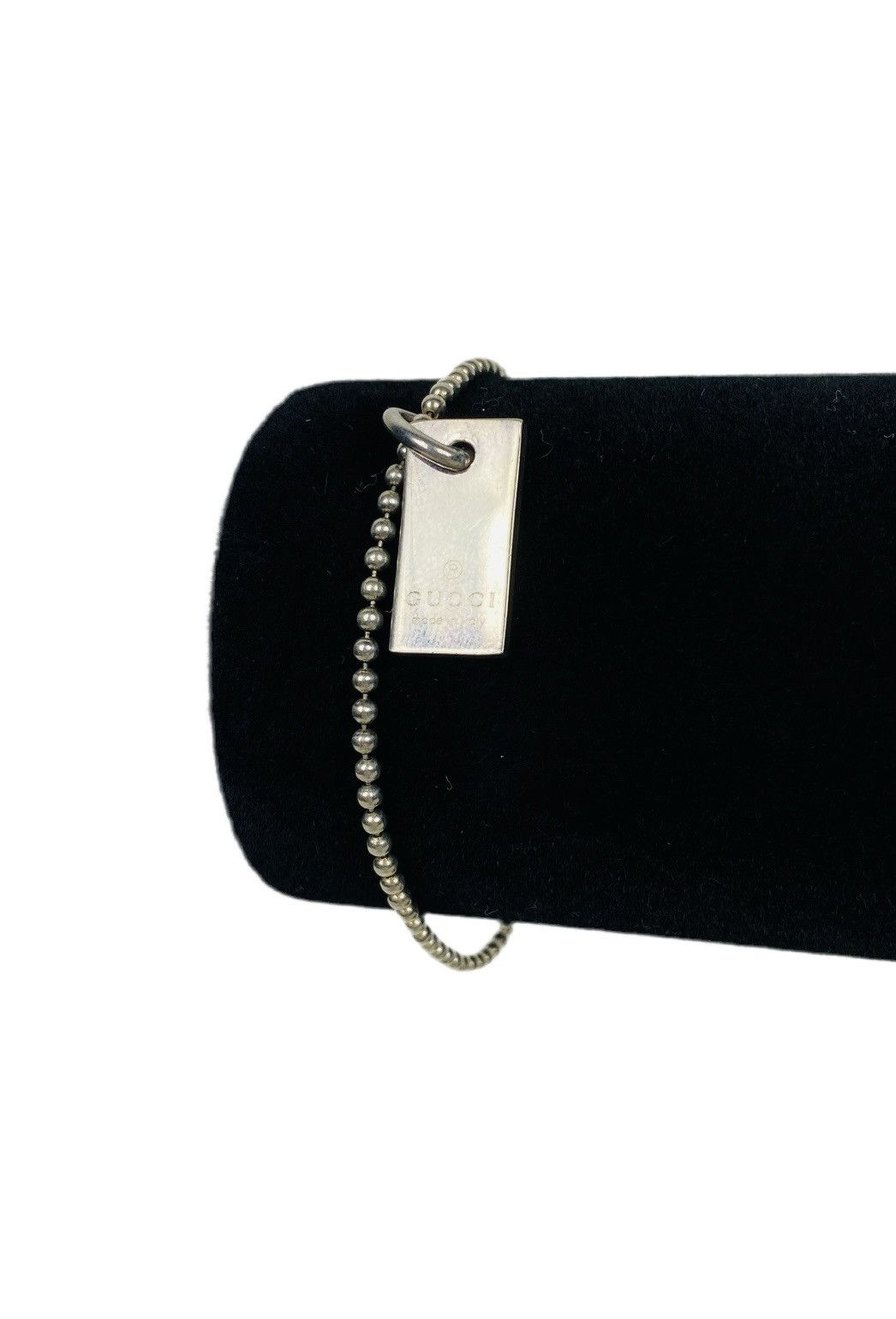 Gucci Gucci .925 Silver Logo Bracelet Size ONE SIZE - 1 Thumbnail