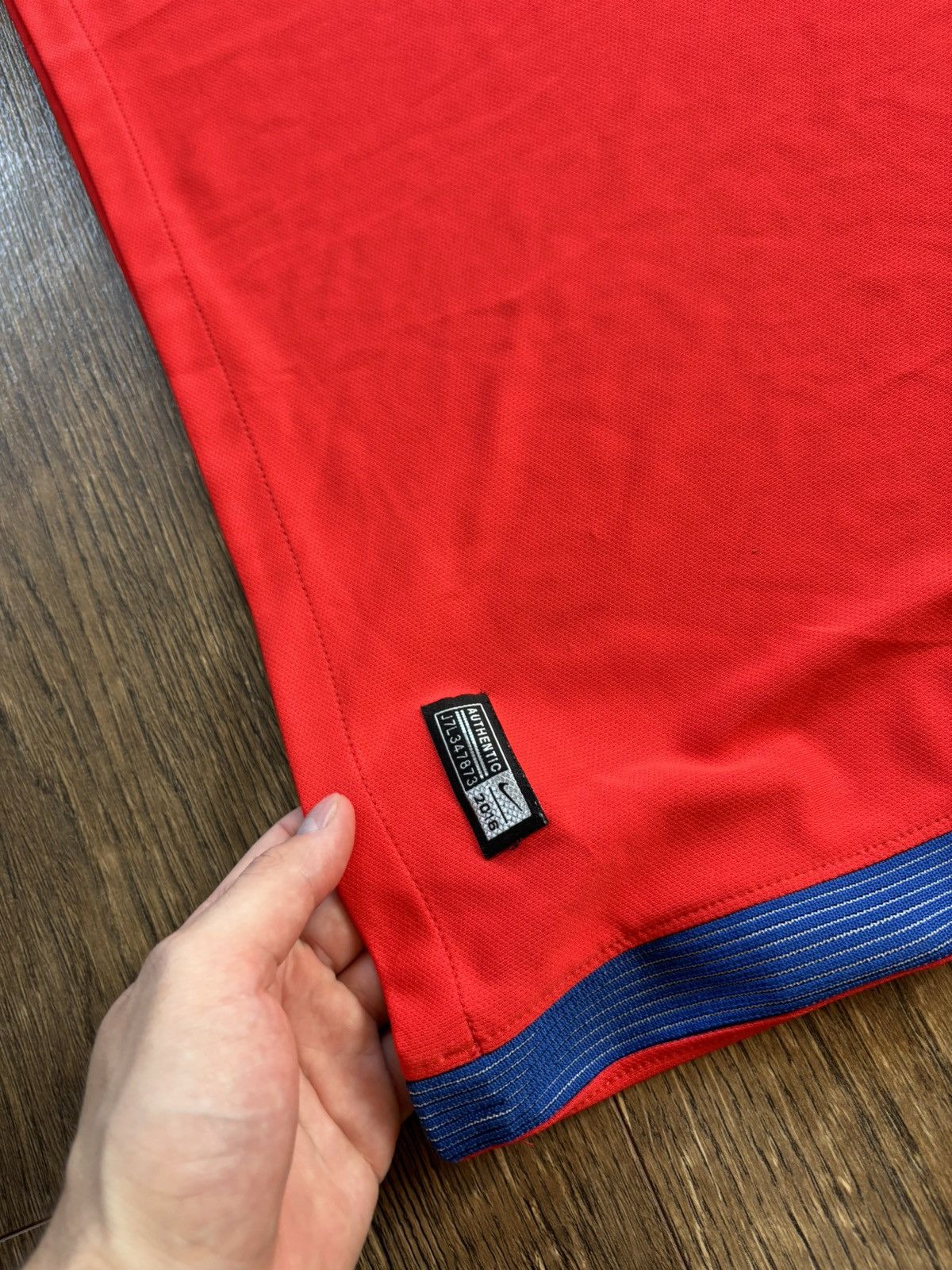 Nike England 2016-2017 Away Shirt Football Soccer Jersey NIKE sz Size US L / EU 52-54 / 3 - 3 Thumbnail