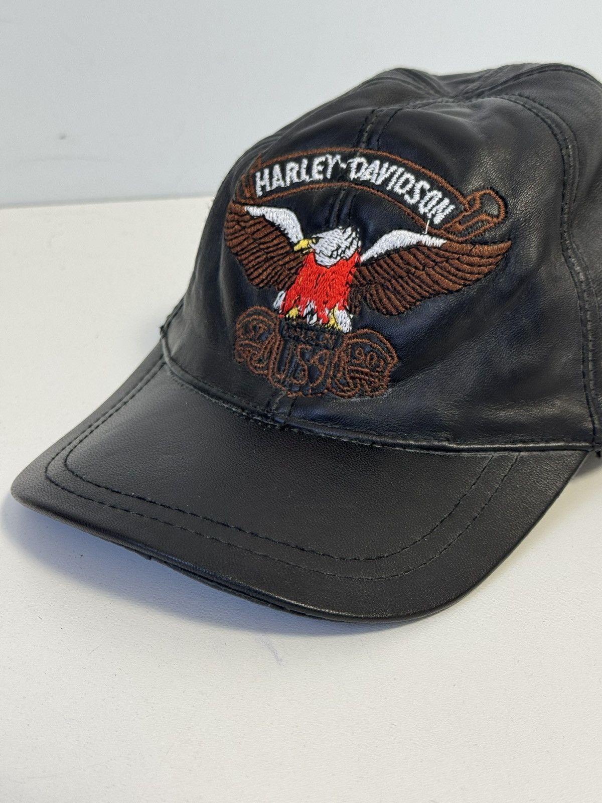 Harley Davidson Harley Davidson Vintage Y2K Style Cap Hat Size ONE SIZE - 3 Thumbnail