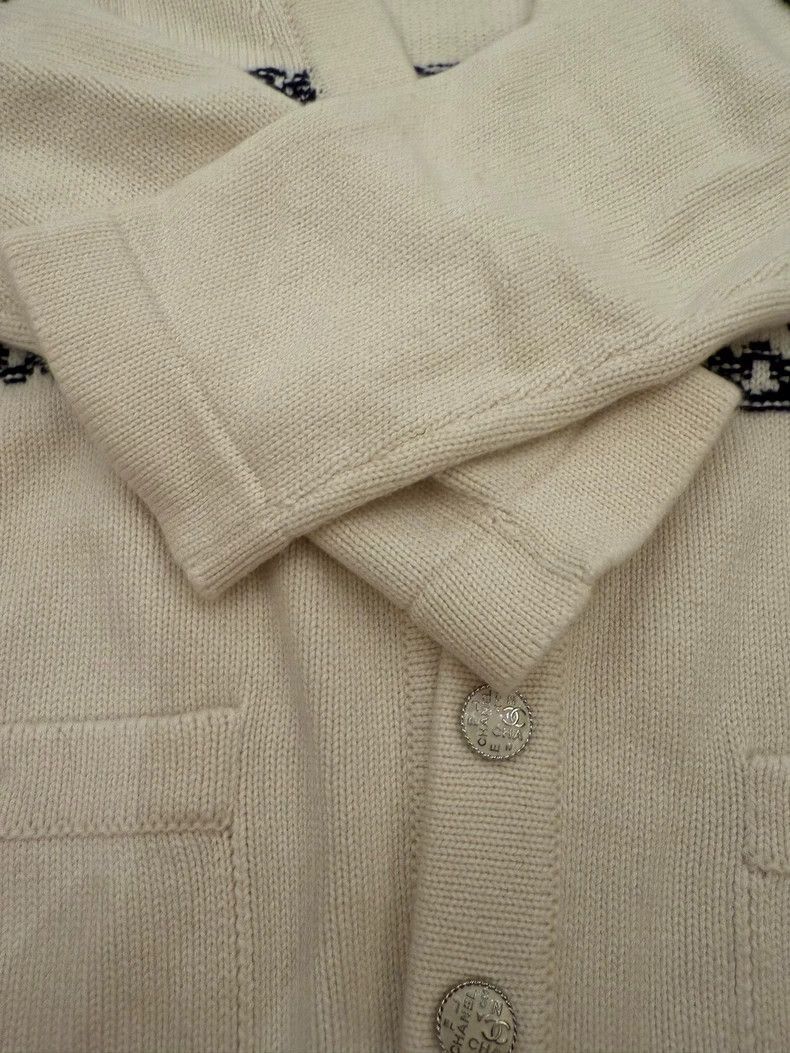 Chanel Chanel Clover Wool Cardigan Size 38 -2505 Size US M / EU 48-50 / 2 - 5 Thumbnail