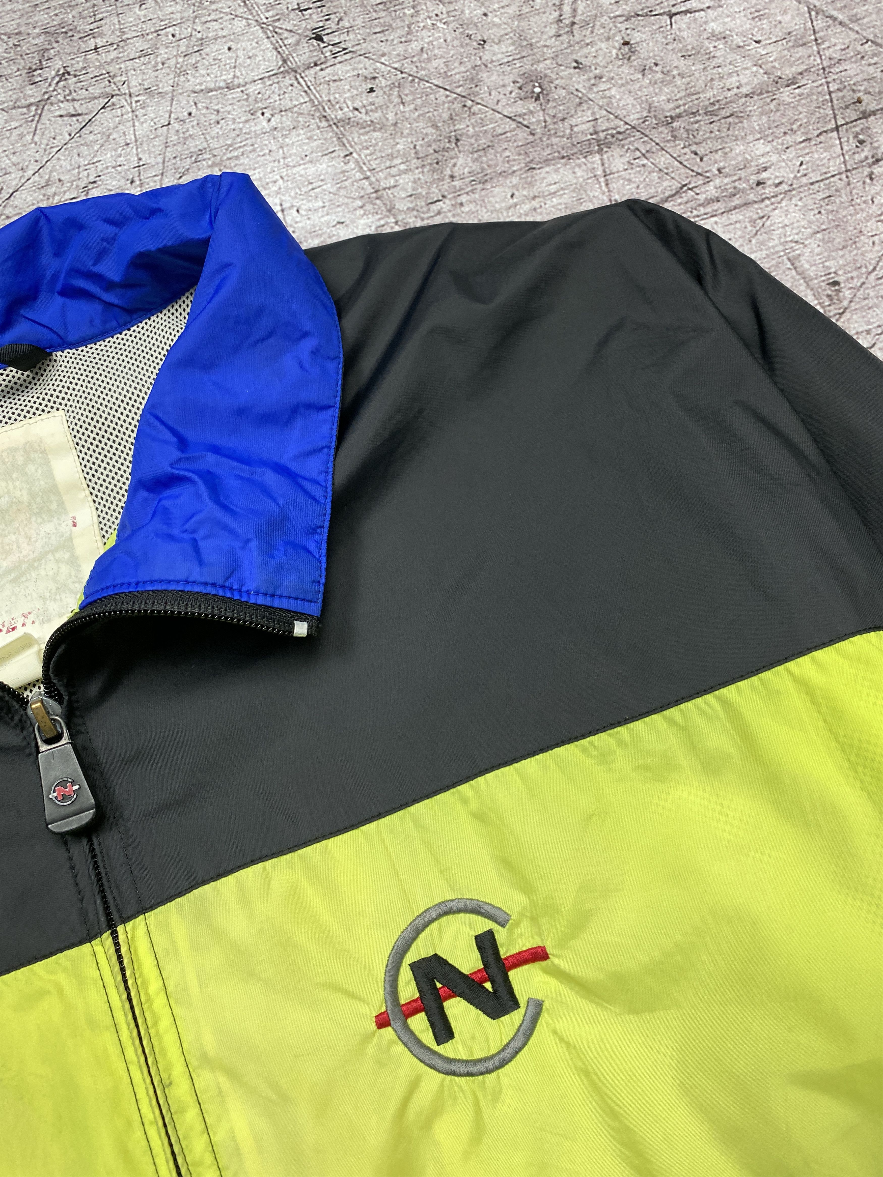 Nautica × Vintage Nautica Competition Vintage Mens Nylon Windbreaker Jacket Size US L / EU 52-54 / 3 - 8 Thumbnail