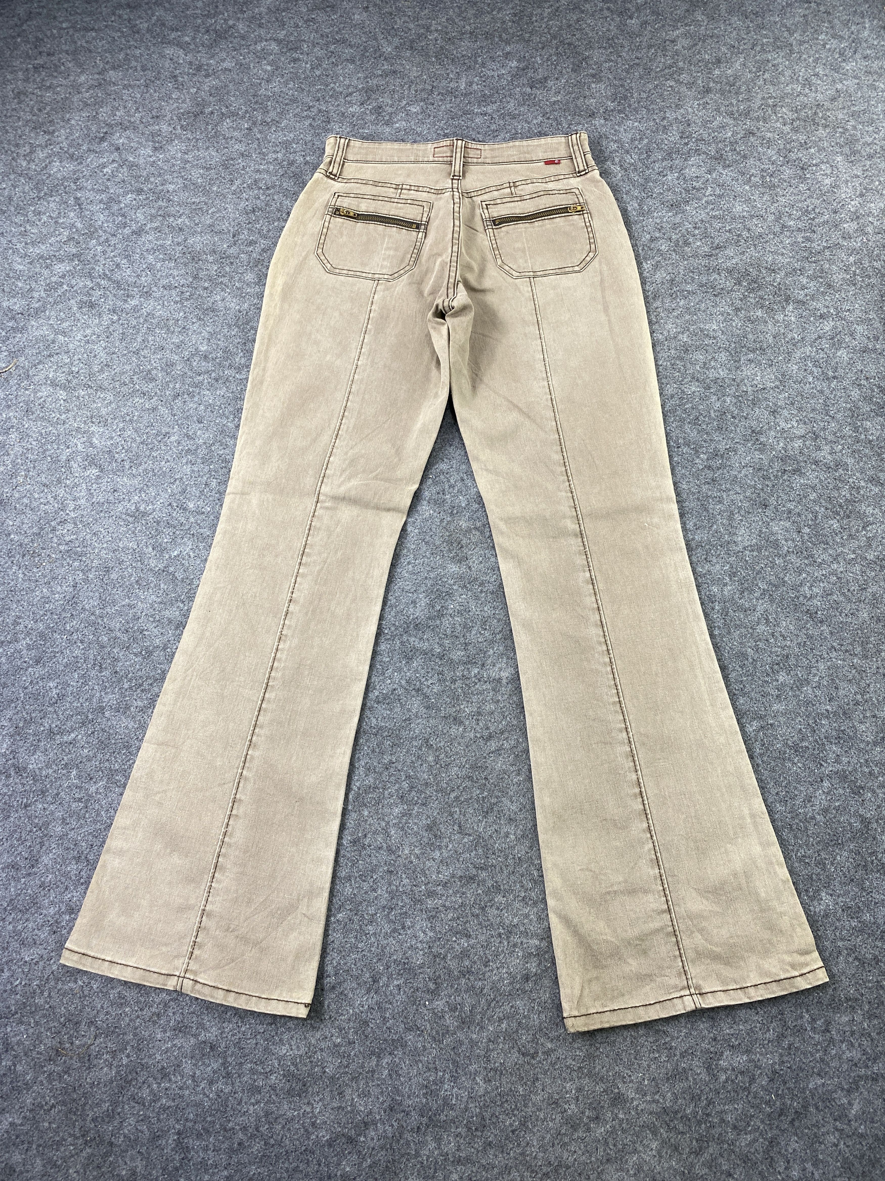 Japanese Brand Flash Flare Jeans - J1029 Size 26" / US 2 / IT 38 - 4 Thumbnail