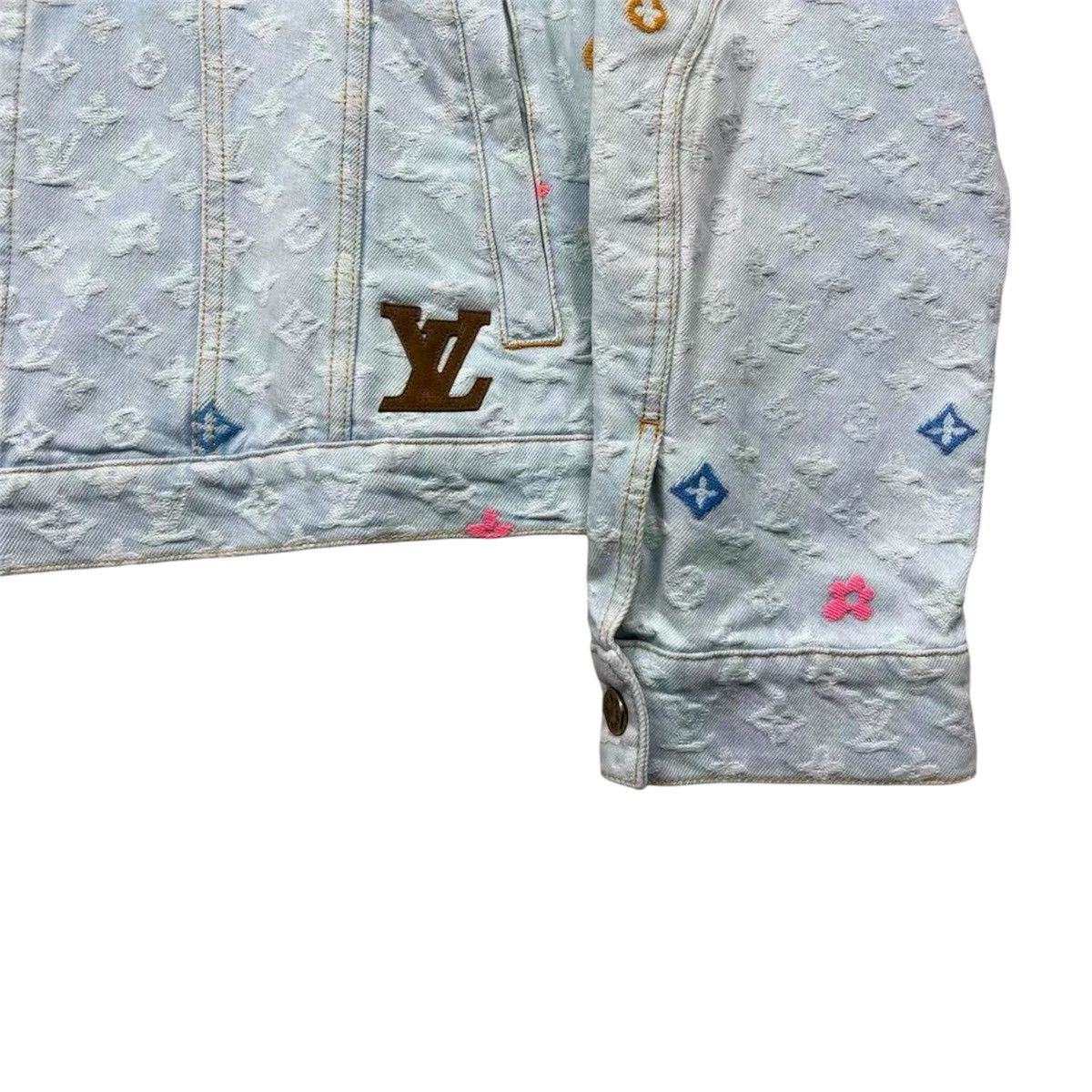 Louis Vuitton × Tyler The Creator Louis Vuitton X Tyler The Creator 50 Monogram Denim Jacket Size US M / EU 48-50 / 2 - 4 Thumbnail