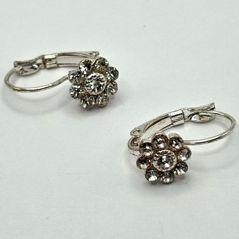 Other Silver Flower Earrings Size ONE SIZE - 4 Thumbnail
