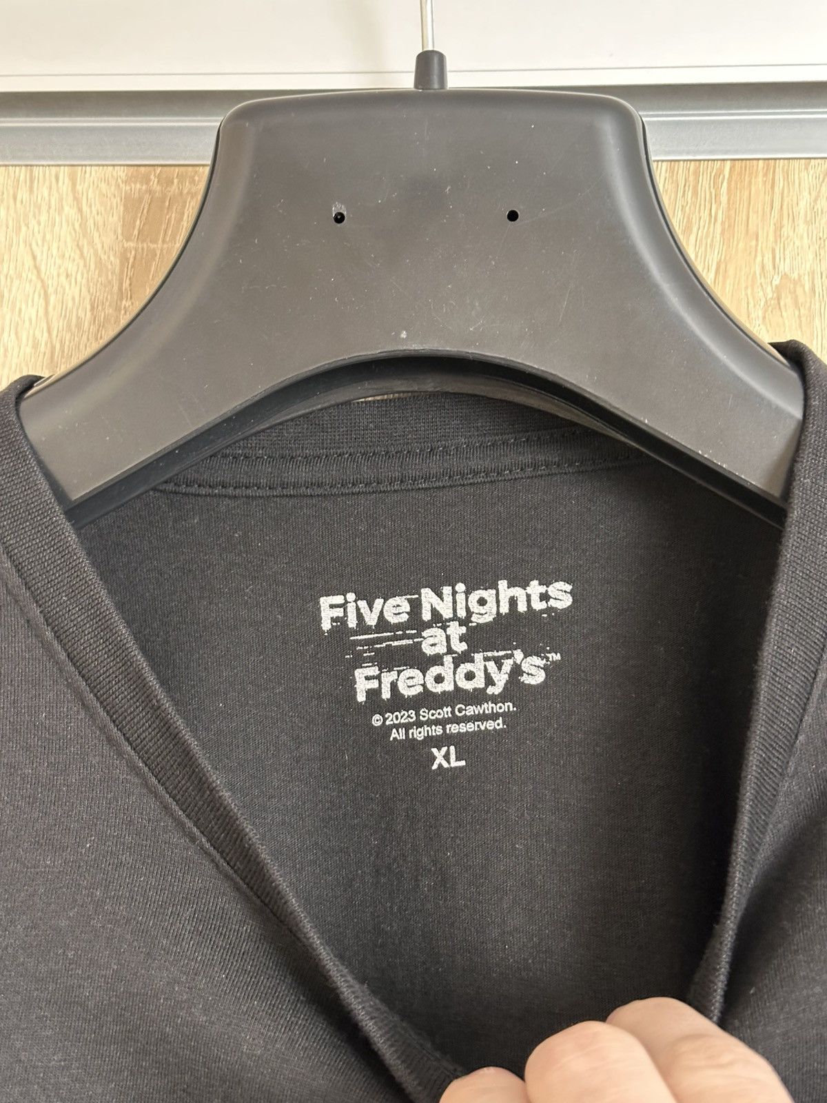 Expert Horror 🔥 Five Nights at Freddy's Horror Movie Game Shirt XBox Sega Size US XL / EU 56 / 4 - 4 Thumbnail