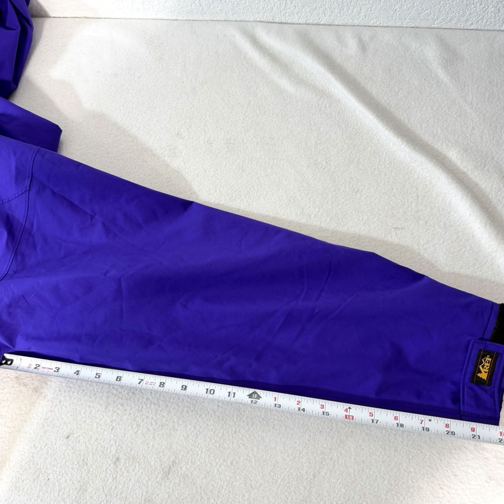Vintage REI Jacket Women's Sz 18 Goretex Hooded Parka Purple Jacket Womens Parka 90s Style Full Zip Hooded Gortex Softshell Casual Jacket Size XXL / US 16-18 / IT 52-54 - 4 Thumbnail