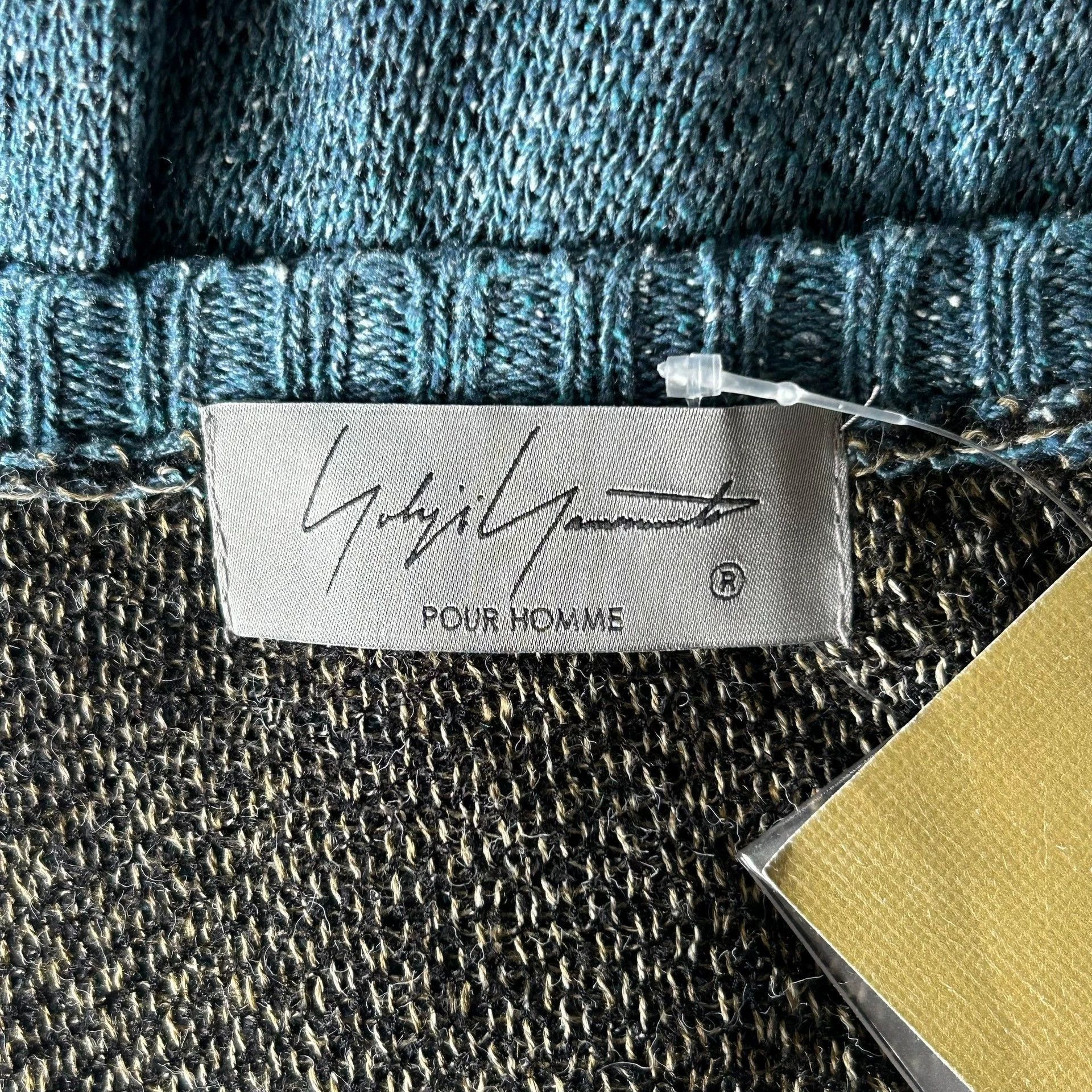 Yohji Yamamoto Yohji Yamamoto 22ss slogan graffiti silk sweater-2505 Size US L / EU 52-54 / 3 - 7 Thumbnail
