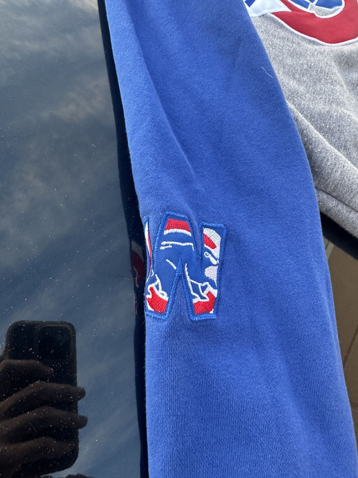 MLB × Vintage VINTAGE PATCHED CHICAGO CUBS HOODIE Size US M / EU 48-50 / 2 - 3 Thumbnail