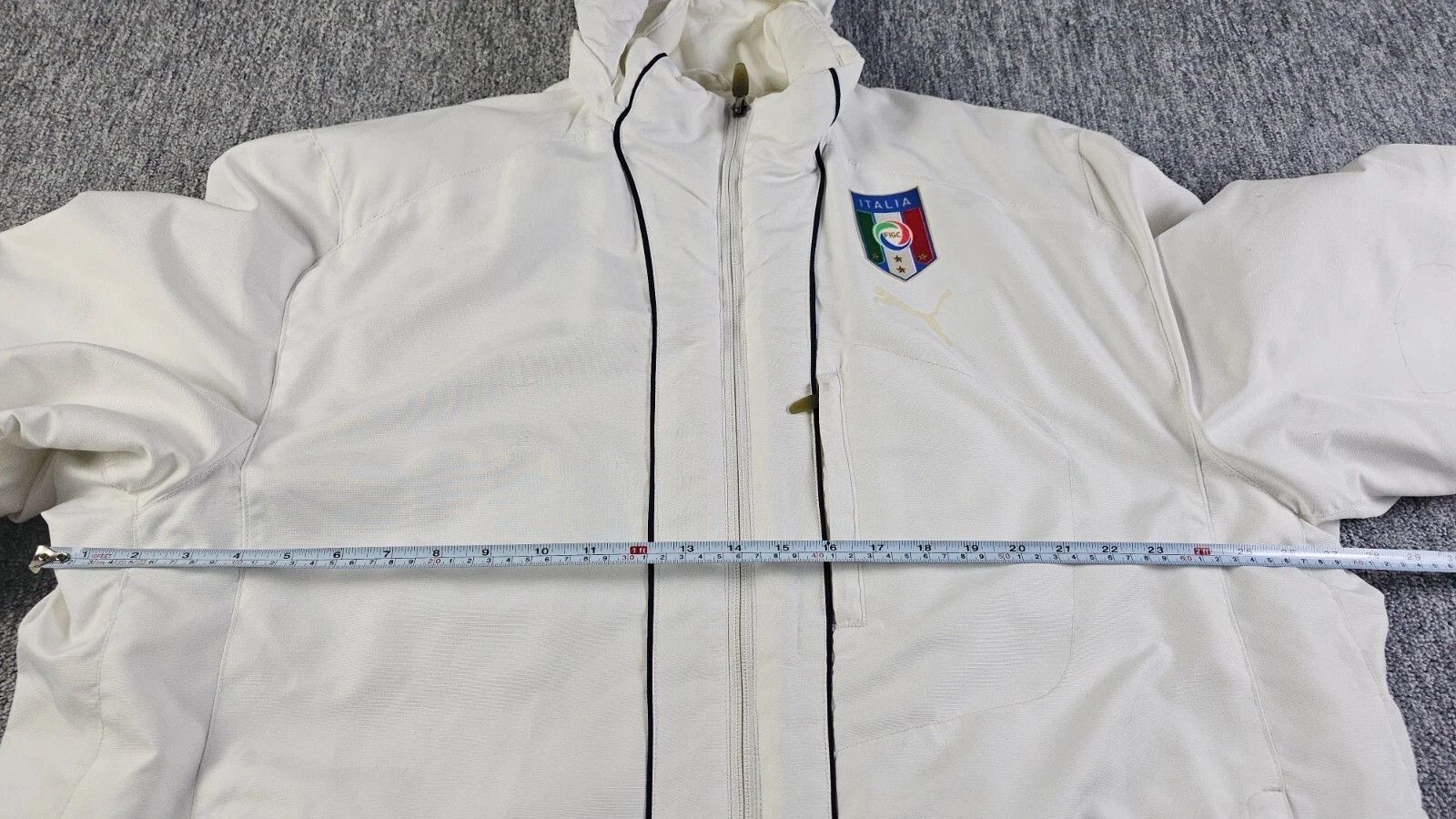 Puma Puma Italia FIGC Y2K Padded Puffer Jacket White Football XL Size US XL / EU 56 / 4 - 12 Thumbnail