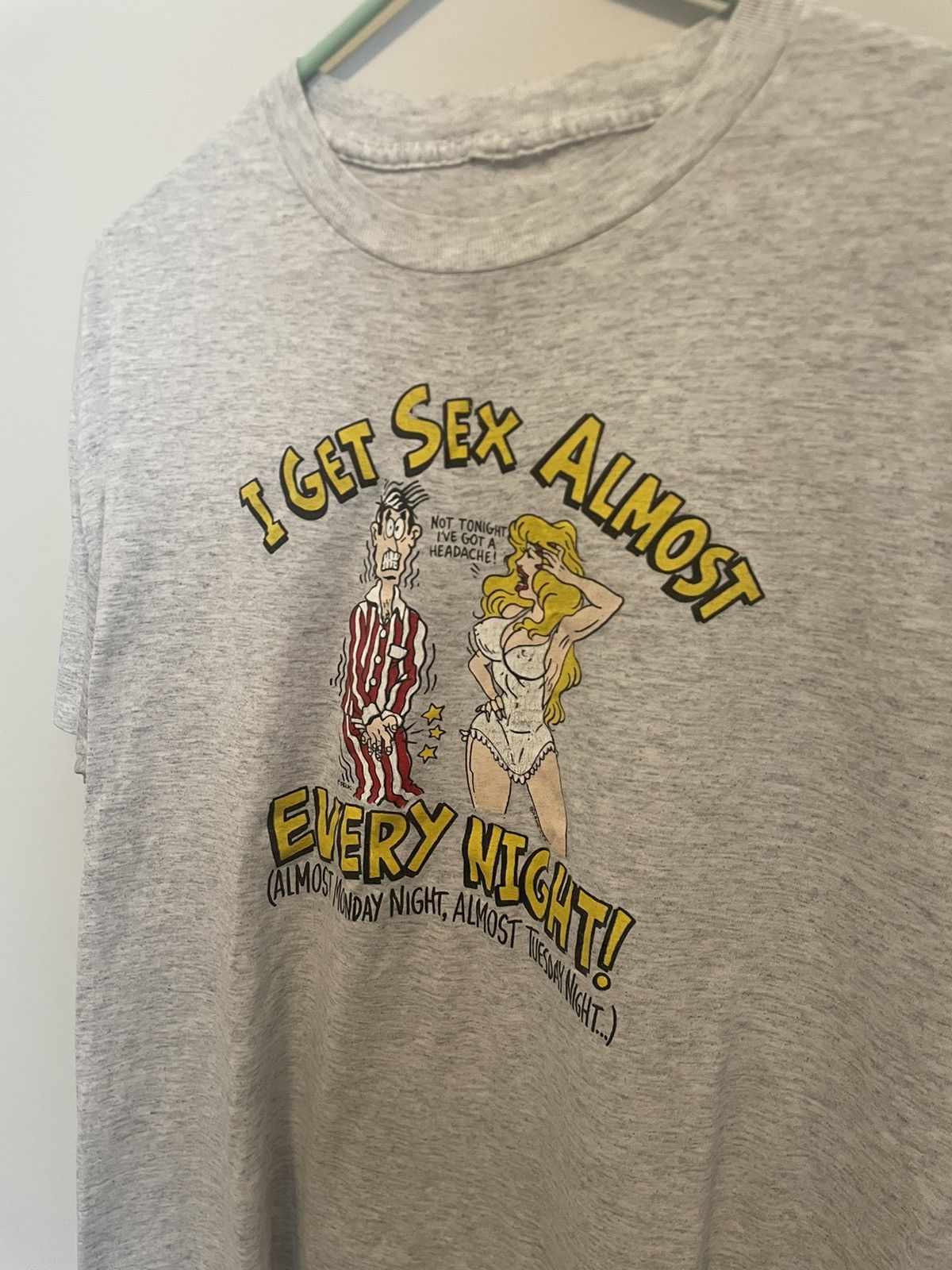 Other Super Funny Vintage Vulgar Tee Size US L / EU 52-54 / 3 - 2 Thumbnail