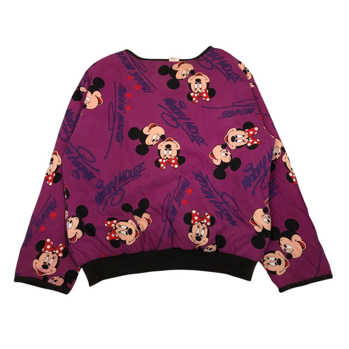 Mickey Mouse 🔥VINTAGE SWEATSHIRT DISNEY MICKEY MOUSE FULL PRINT RARE Size US M / EU 48-50 / 2 - 2 Thumbnail