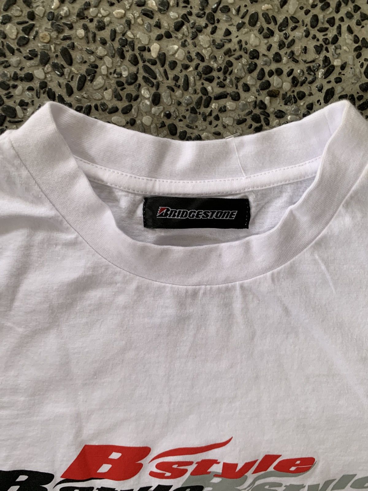 Vintage Vintage Bridgestone Tyre Promo T shirt Size US M / EU 48-50 / 2 - 7 Thumbnail