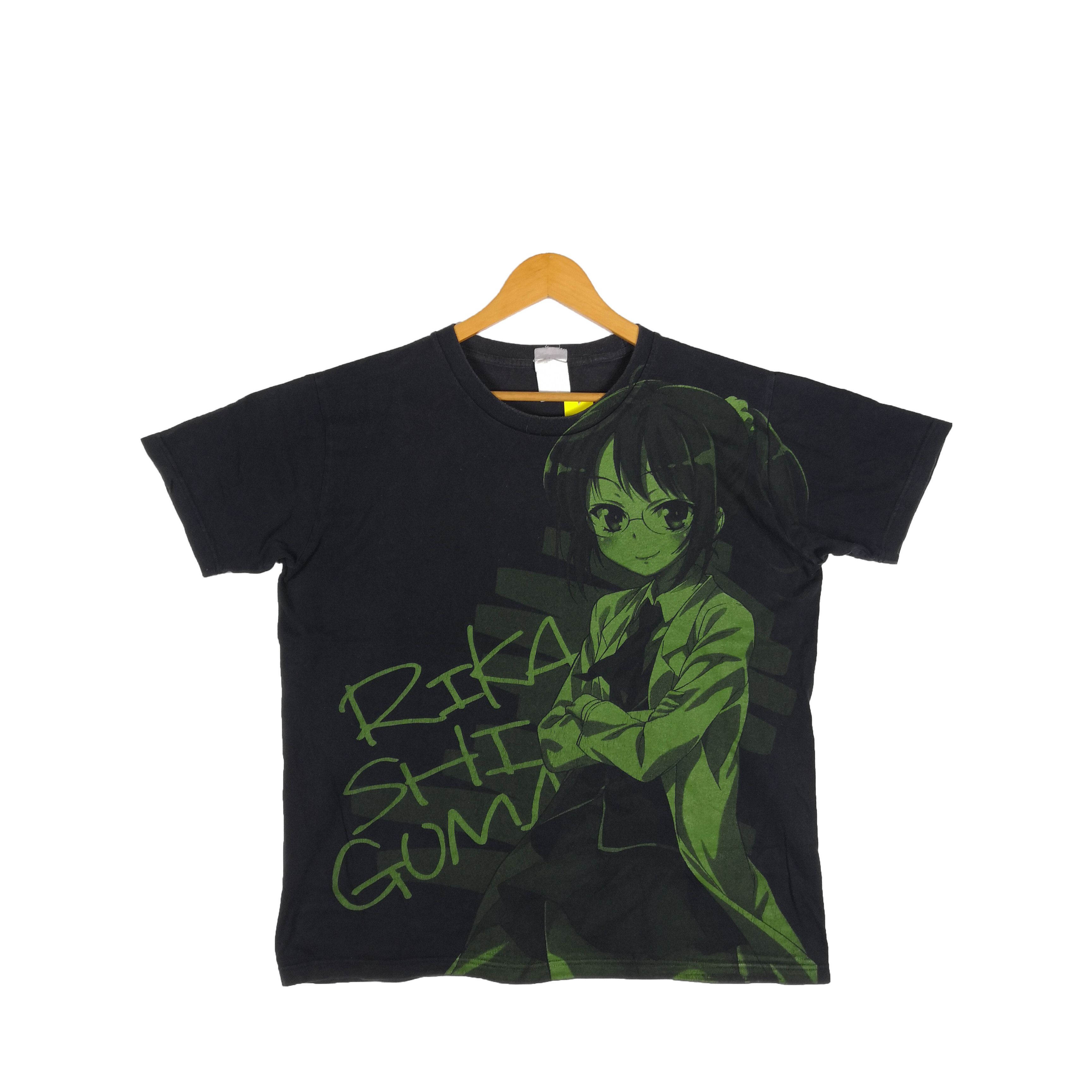 Anime Vintage Y2K Rika Shi Guma T-Shirt Japanese Anime Hentai Tees Size US XL / EU 56 / 4 - 1 Thumbnail