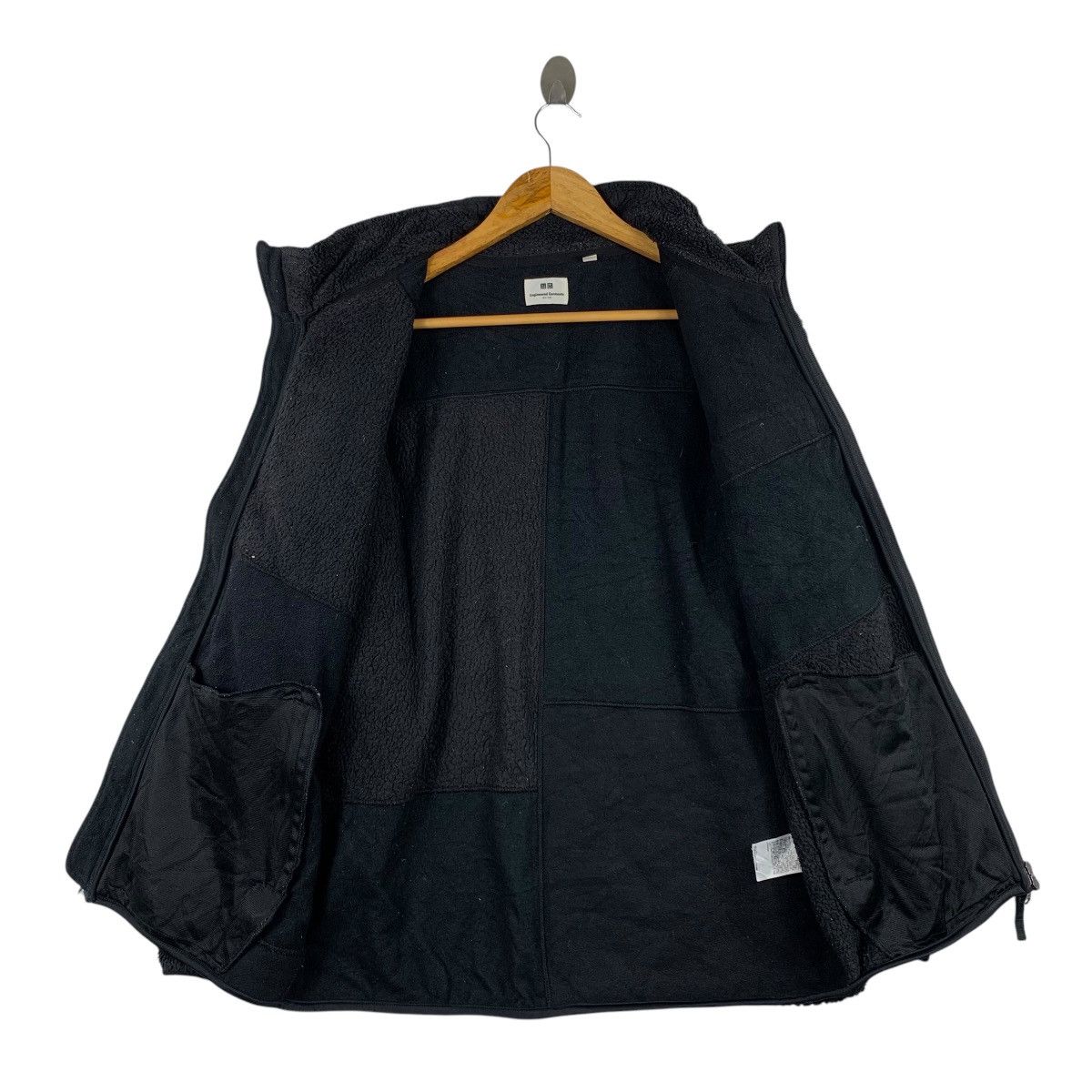 Uniqlo × White Mountaineering WHITE MOUNTAINEERING x UNIQLO Patchwork Sherpa Sweatshirt Size US L / EU 52-54 / 3 - 2 Thumbnail