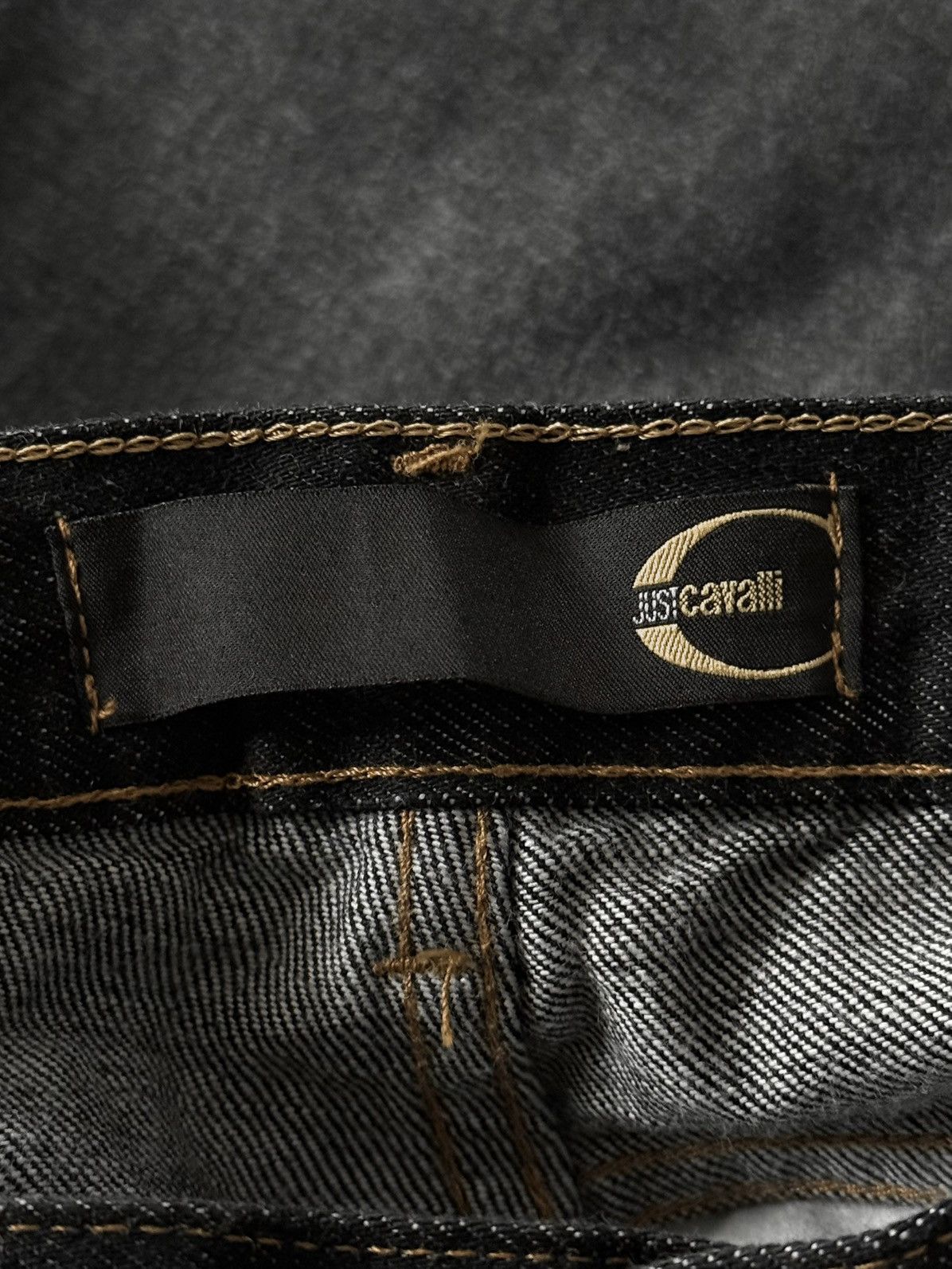 Just Cavalli Just Cavalli Bootcut Denim Pants Size US 31 - 5 Thumbnail