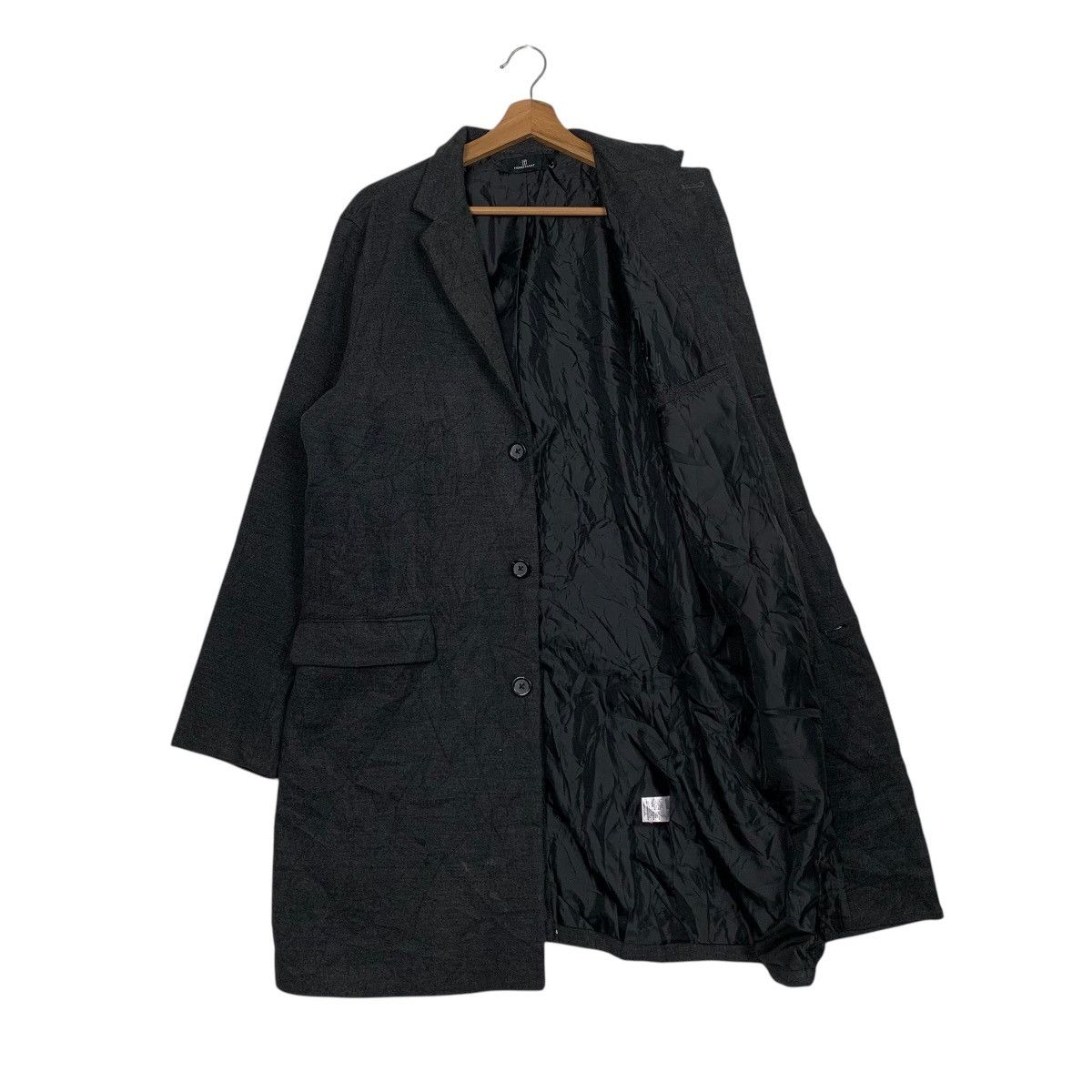 Japanese Brand Japanese Brand Monomart Black Coat Size US L / EU 52-54 / 3 - 9 Thumbnail