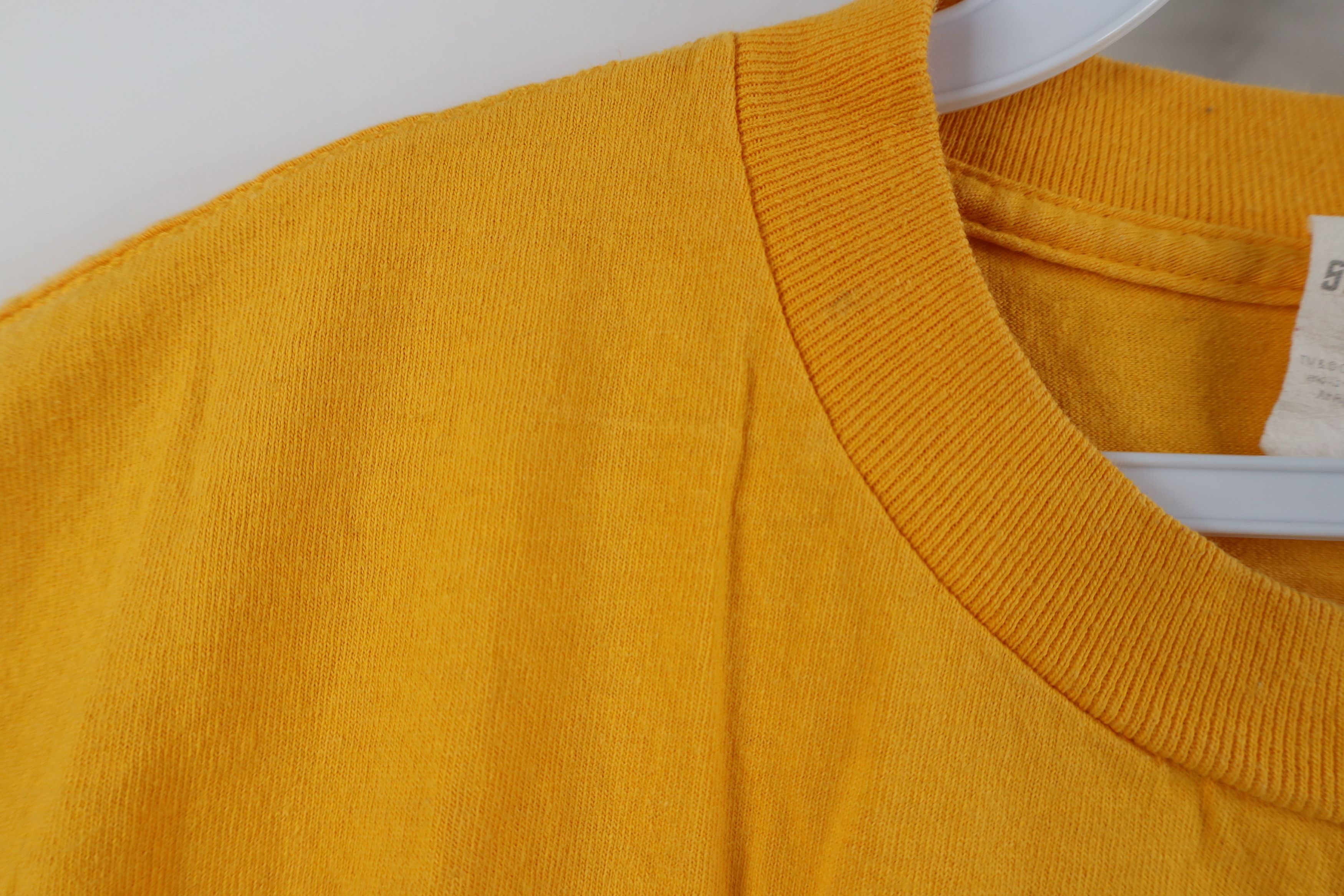 Vintage Vintage 90s Star Trek Short Sleeve T-Shirt Yellow Cotton Size US M / EU 48-50 / 2 - 7 Thumbnail