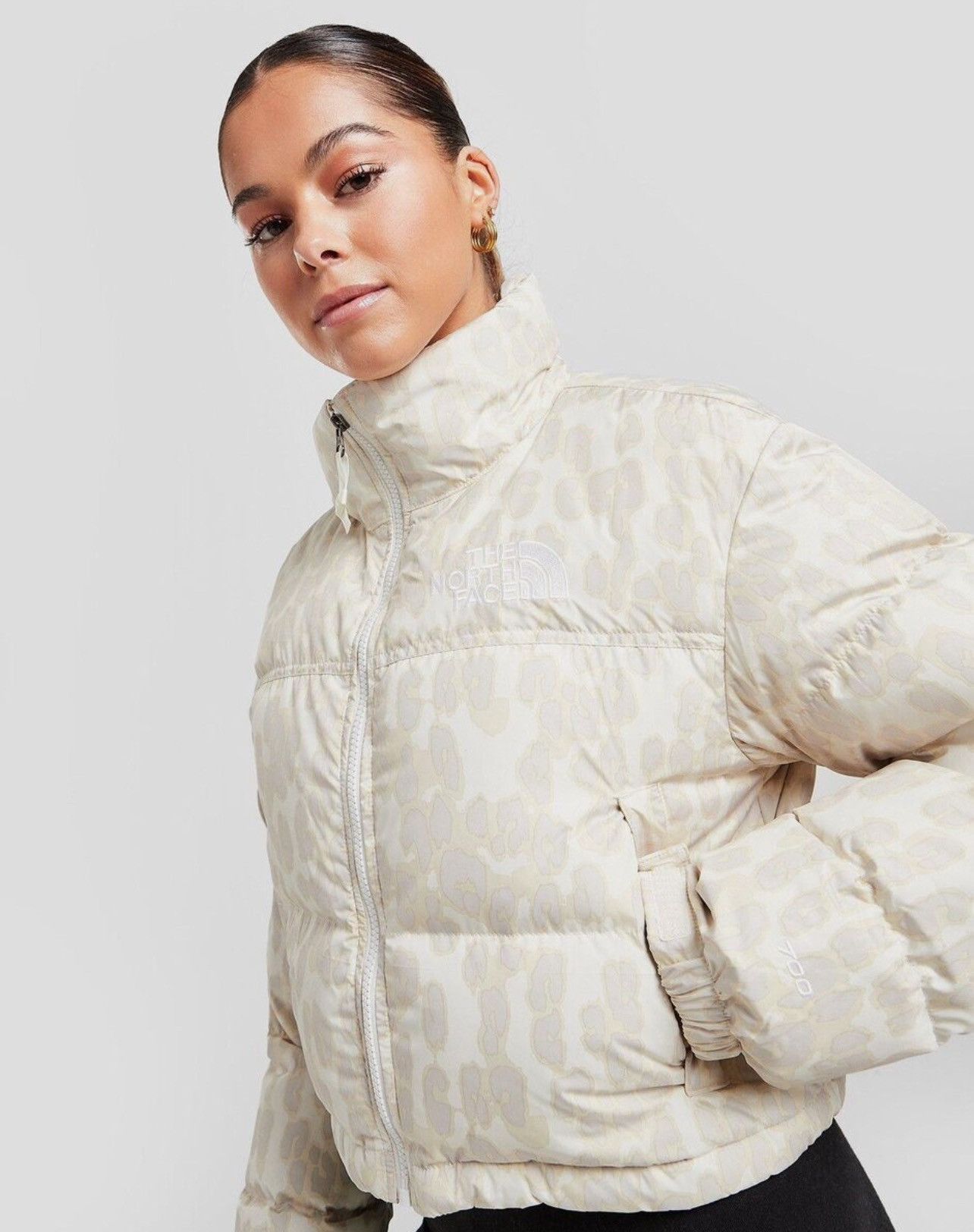 The North Face THE NORTH FACE Print Nuptse Women’s Leopard Down Jacket Size S / US 4 / IT 40 - 8 Thumbnail