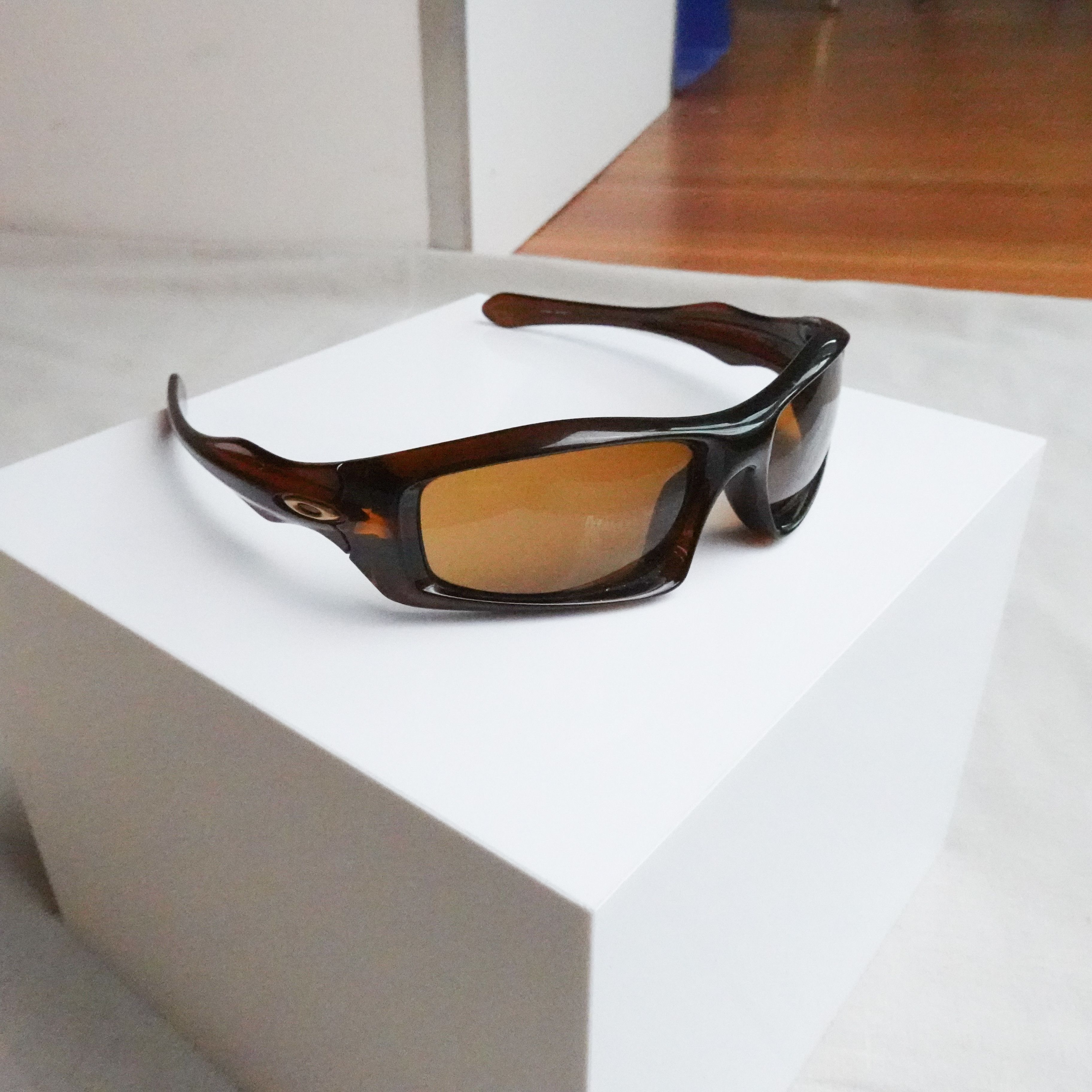 小物 OAKLEY MONSTER PUP Oakley Monster Pup Brown Frame Sunglasses | eBay