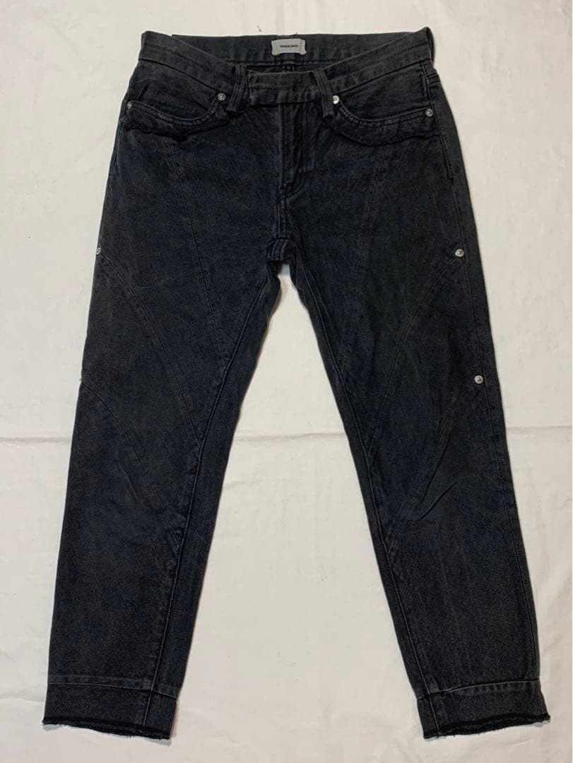 Undercover Curved Panel Denim Pants Size US 28 / EU 44 - 1 Thumbnail