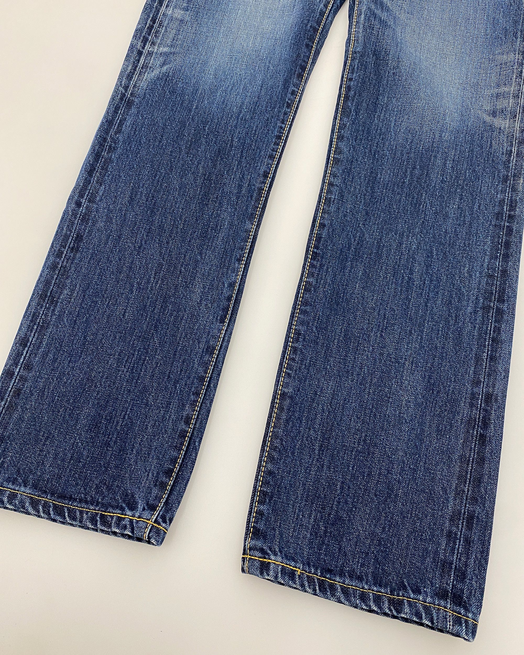 Edwin 1990s Made in Japan Regular Tapered Selvedge Denim Size 29" - 4 Thumbnail