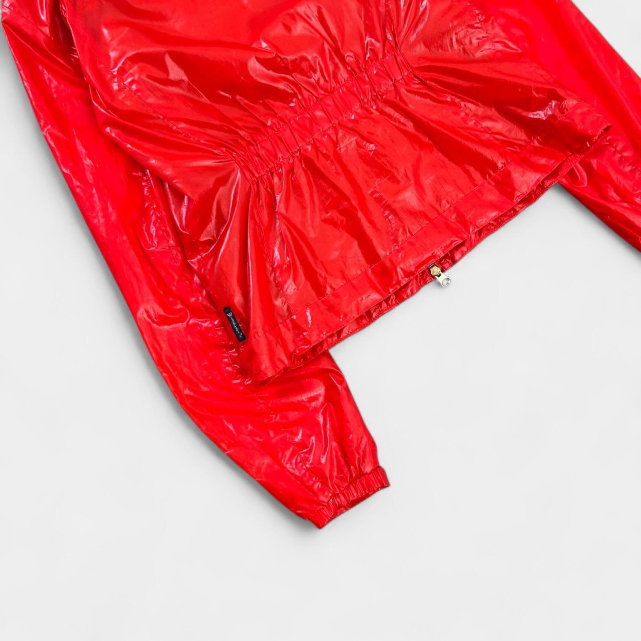 Armani Armani Red Nylon Jacket Size US S / EU 44-46 / 1 - 6 Thumbnail