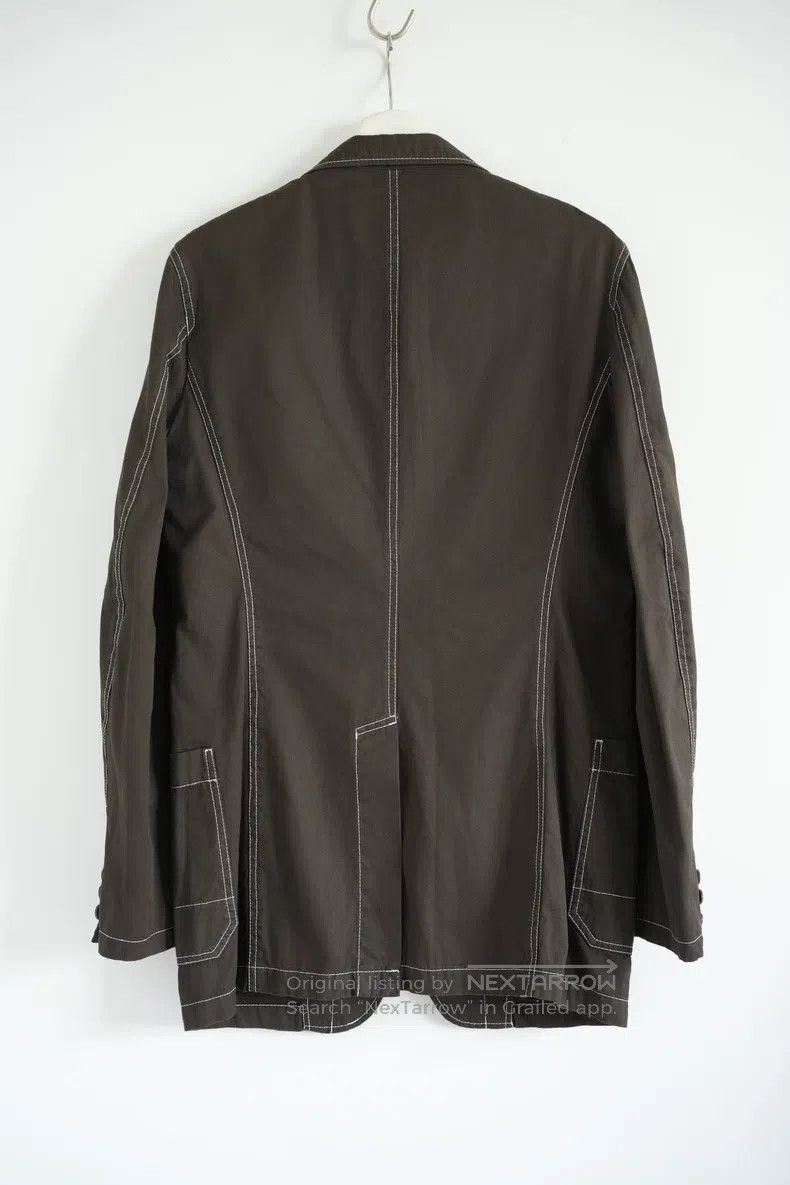 Yohji Yamamoto Yohji Yamamoto size 2 09 aw structured open line blazer Size 36R - 2 Thumbnail