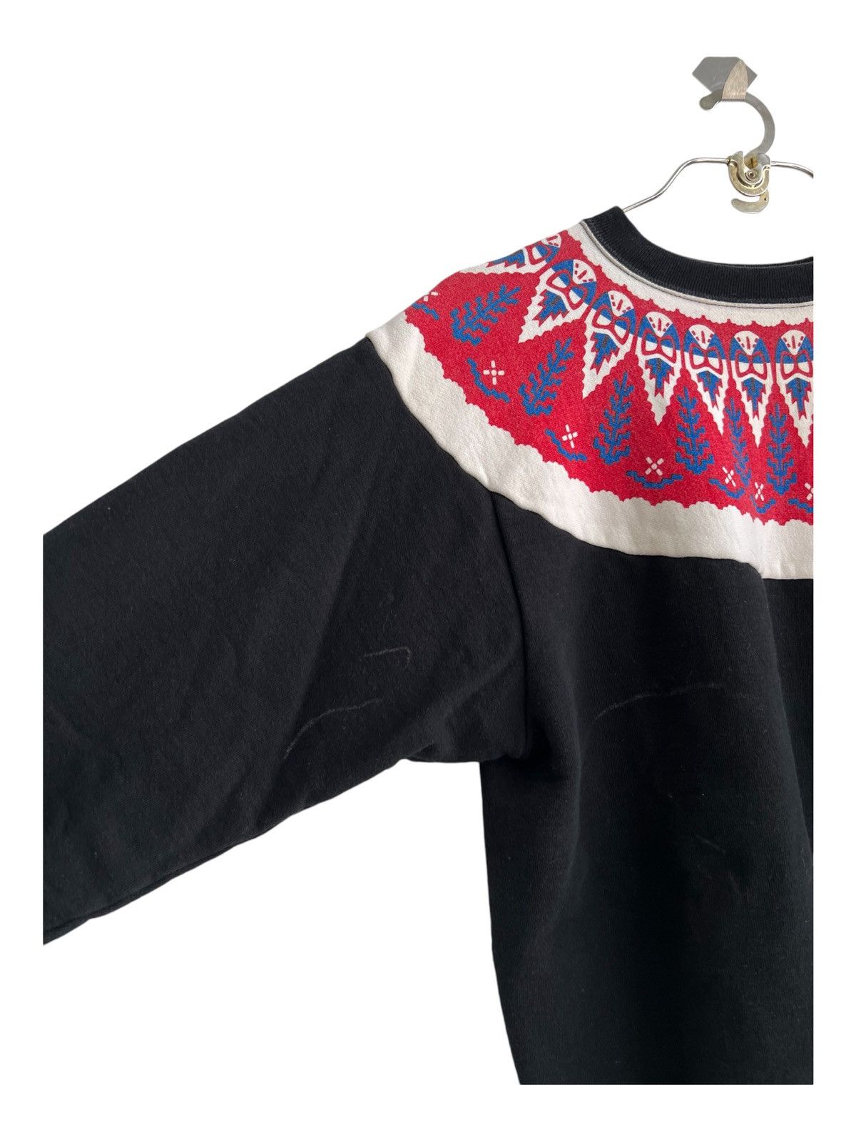 The Real McCoy's 1960s Snow Pattern Fleece Lined Afterhood King Sweater McCoy Size US M / EU 48-50 / 2 - 7 Thumbnail