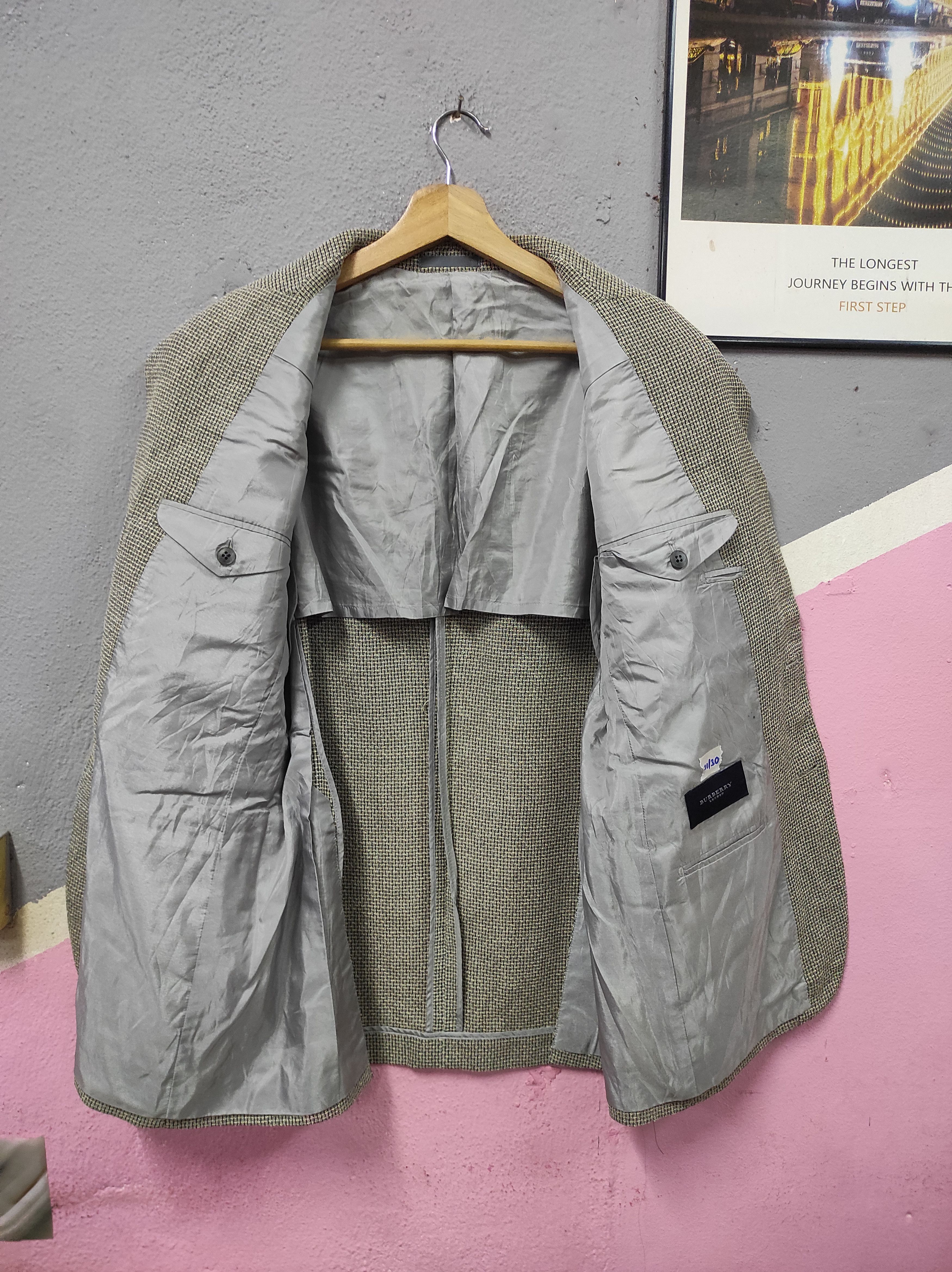 Burberry BURBERRY LONDON PLAID BLAZER JACKET Size 42L - 2 Thumbnail