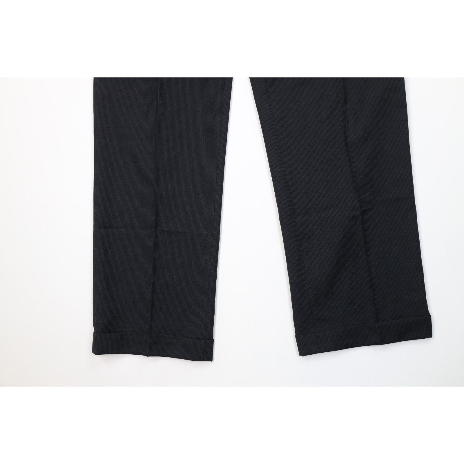 Jos. A. Bank Jos A Bank Signature2 Piece Wool Striped Suit Black Size 40R - 13 Thumbnail