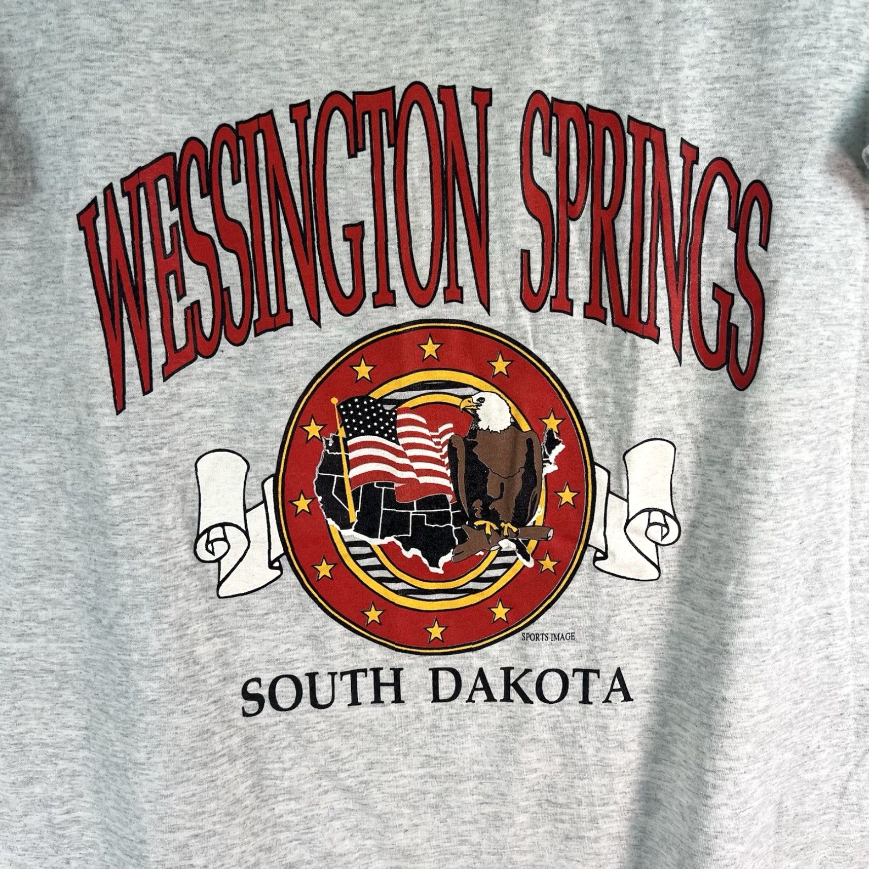 Fruit Of The Loom VINTAGE Wessington Springs South Dakota Vacation T-Shirt Adult Size Xl Size US XL / EU 56 / 4 - 2 Thumbnail