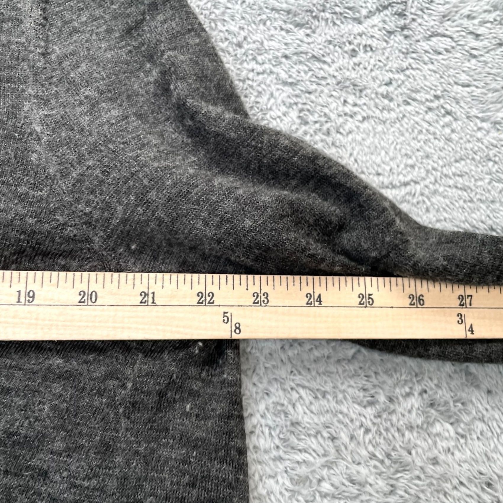 Eddie Bauer Eddie Bauer Sweater Womens XL Gray Cardigan Wool Blend Asymmetrical Knit Open Collarless Size XL / US 12-14 / IT 48-50 - 7 Thumbnail