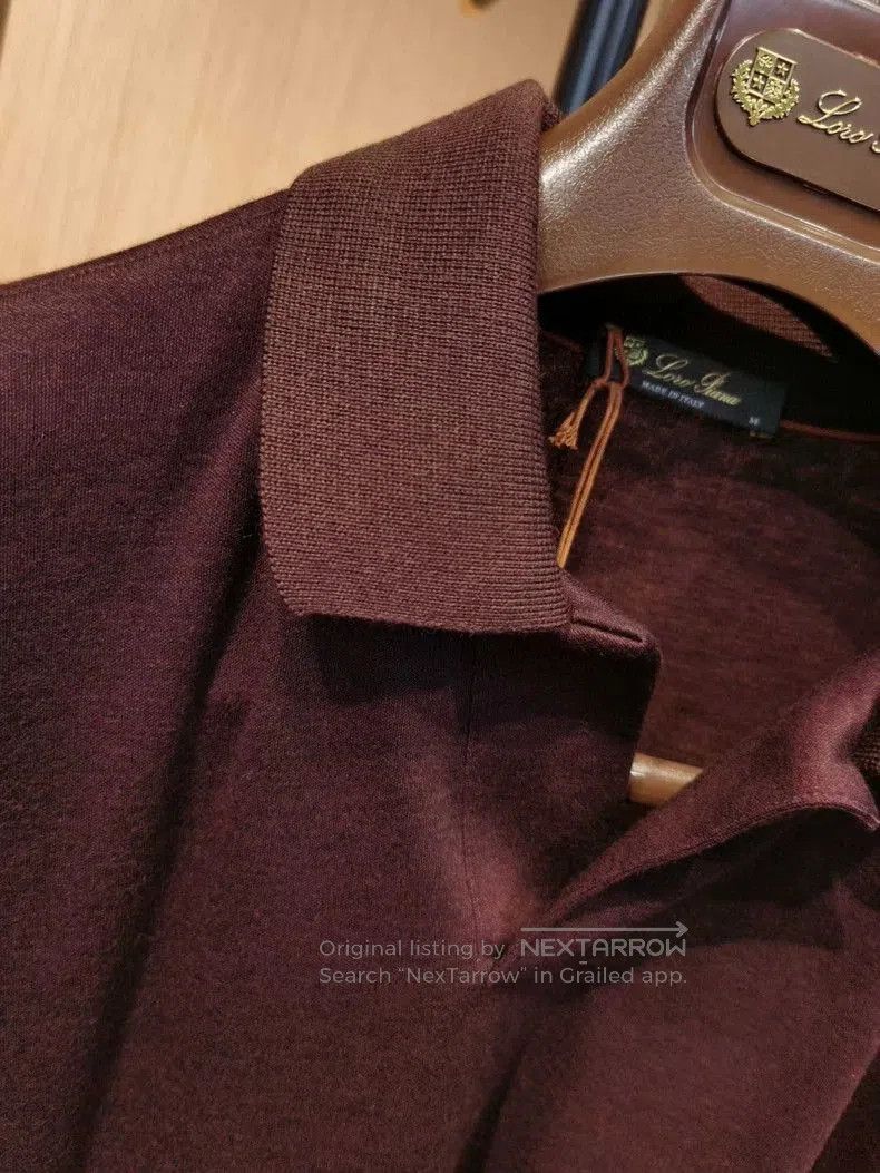 Loro Piana Loro Piana Open Cashmere Silk Polo Shirt. Size US S / EU 44-46 / 1 - 4 Thumbnail